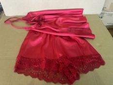 10 X BRAND NEW BABYDOLL RED LINGERIE (SIZES MAY VARY) R15