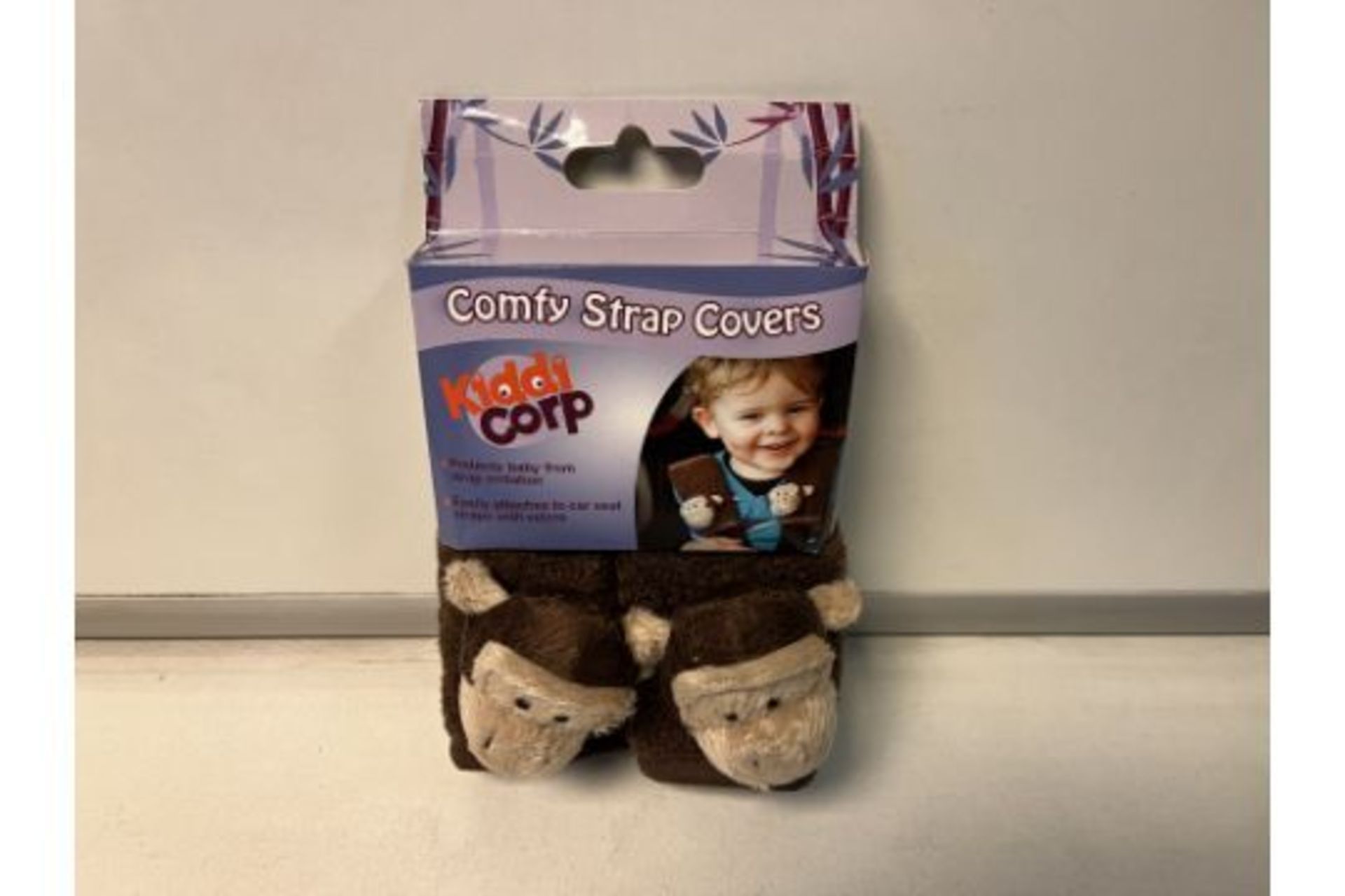 40 X BRAND NEW KIDDI CORP MONKEY COMFY STRAP COVERS RRP £17 EACH S1RA