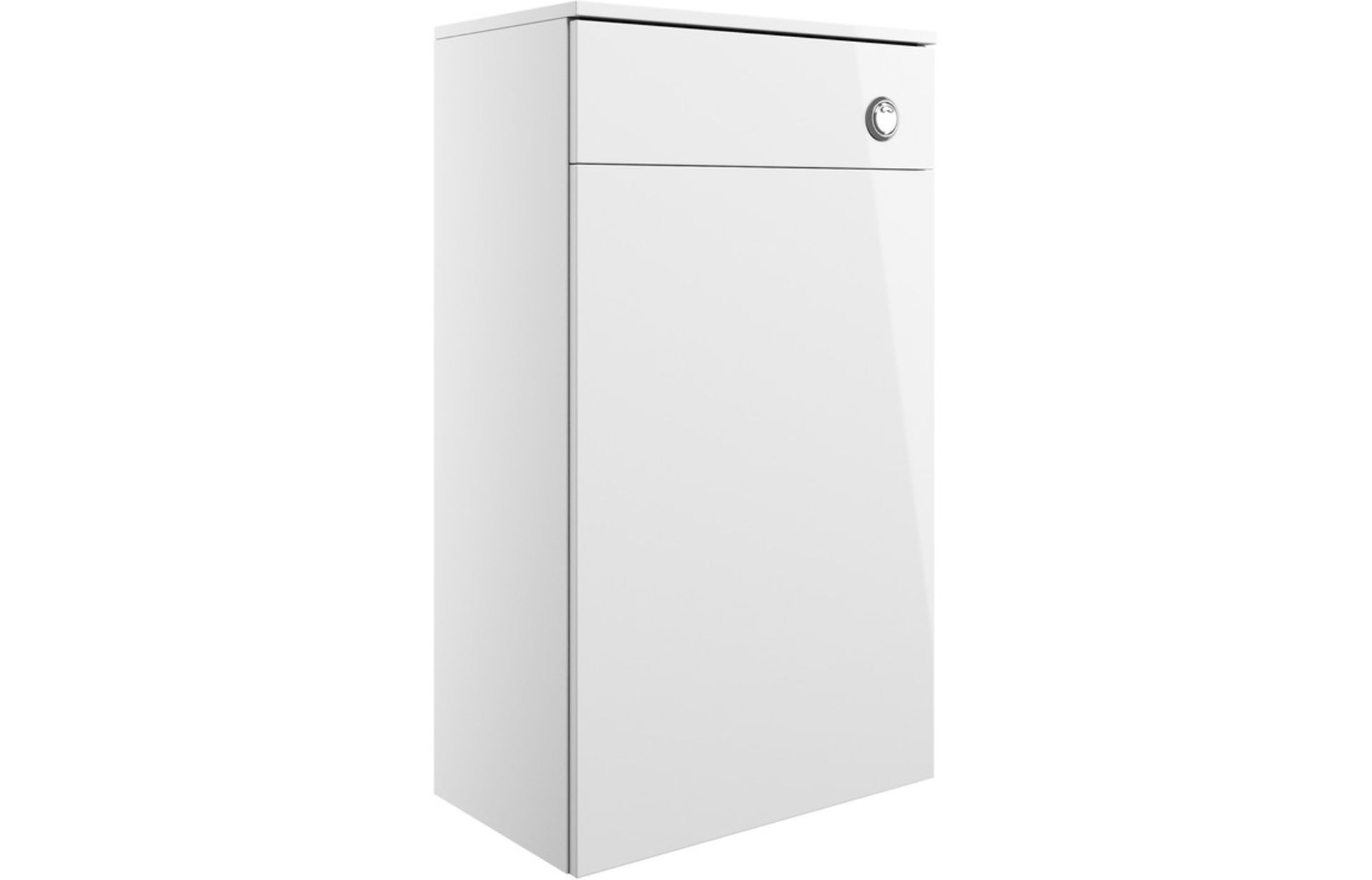 NEW (40L) Butler 500mm WC Unit – White Gloss. Dimensions: H 868 x W 497 x D 205mm Fitting-Type Floor