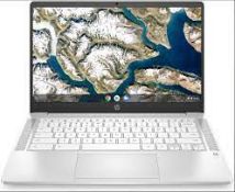 BRAND NEW HP CHROMEBOOK INTEL N4020 4GB 64GB EMMC 14 INCH FHD CHROME OS WHITE