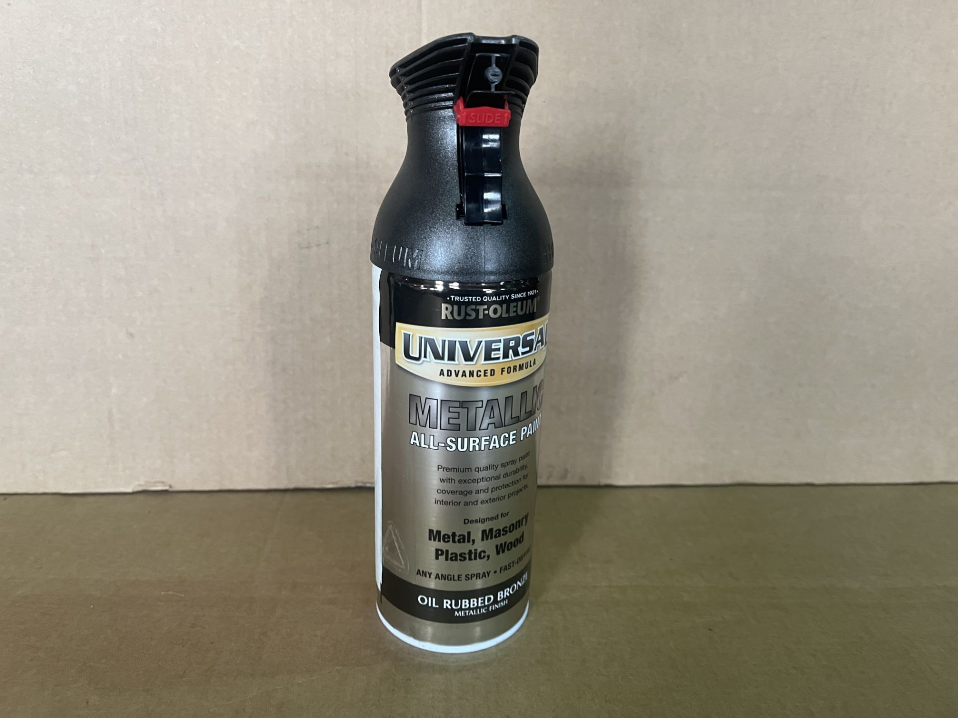 28 X BRAND NEW RUST OLEUM OIL RUBBED BRONZE METALLIC FINISH SPRAY PAINT 400ML R18