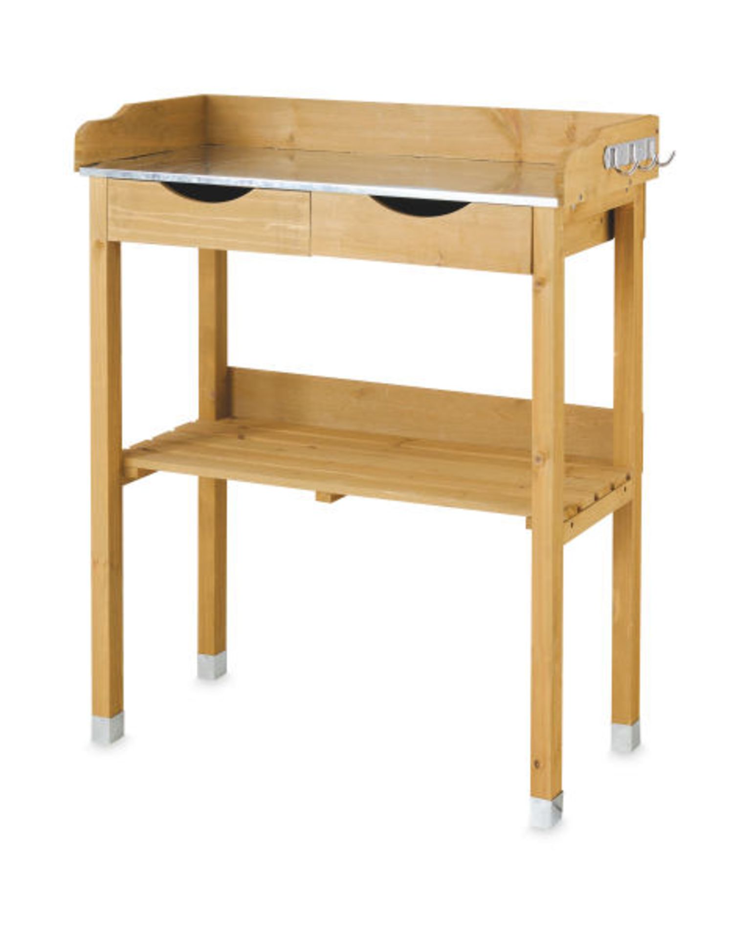 Potting Bench Natural. Add both style and functionality to your garden with the Luxury Potting