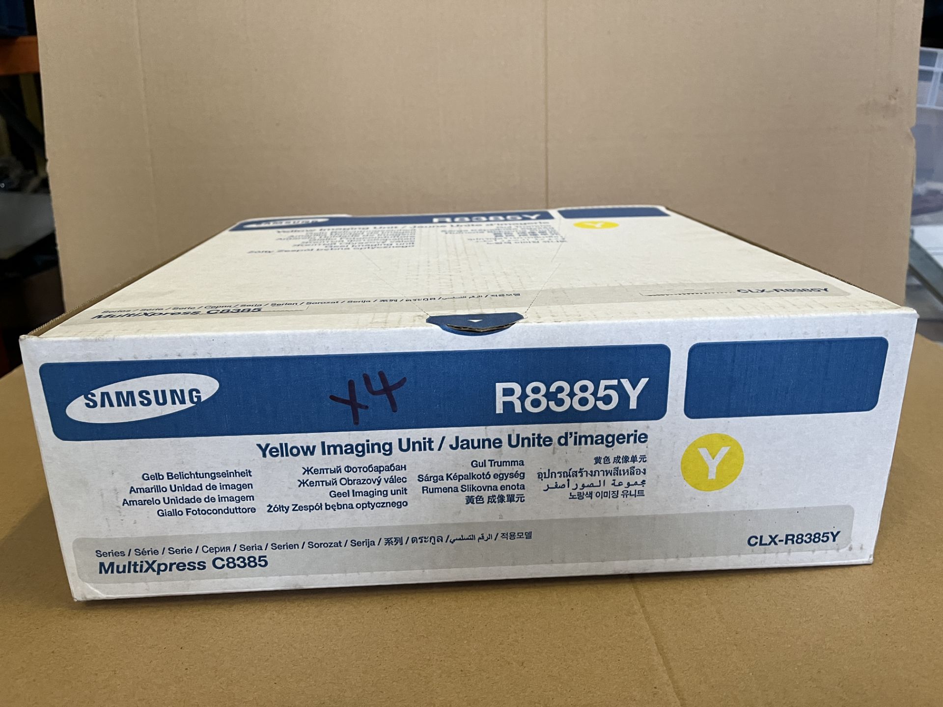 4 X BRAND NEW SAMSUNG HP SU607A YELLOW IMAGING UNIT RRP £119 EACH S1-30