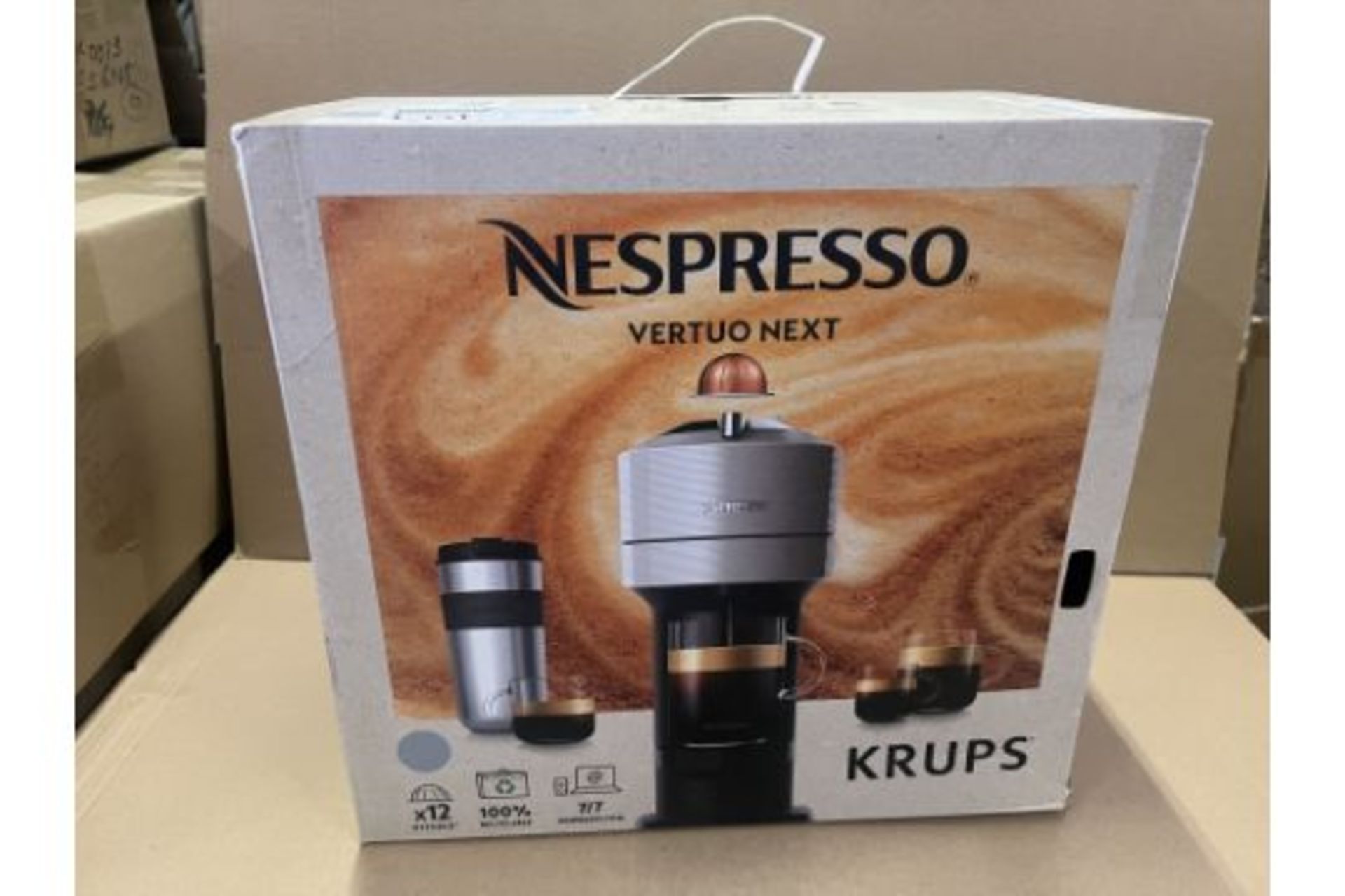 NESPRESSO KRUPS VERTUO NEXT COFFEE MACHINE S2