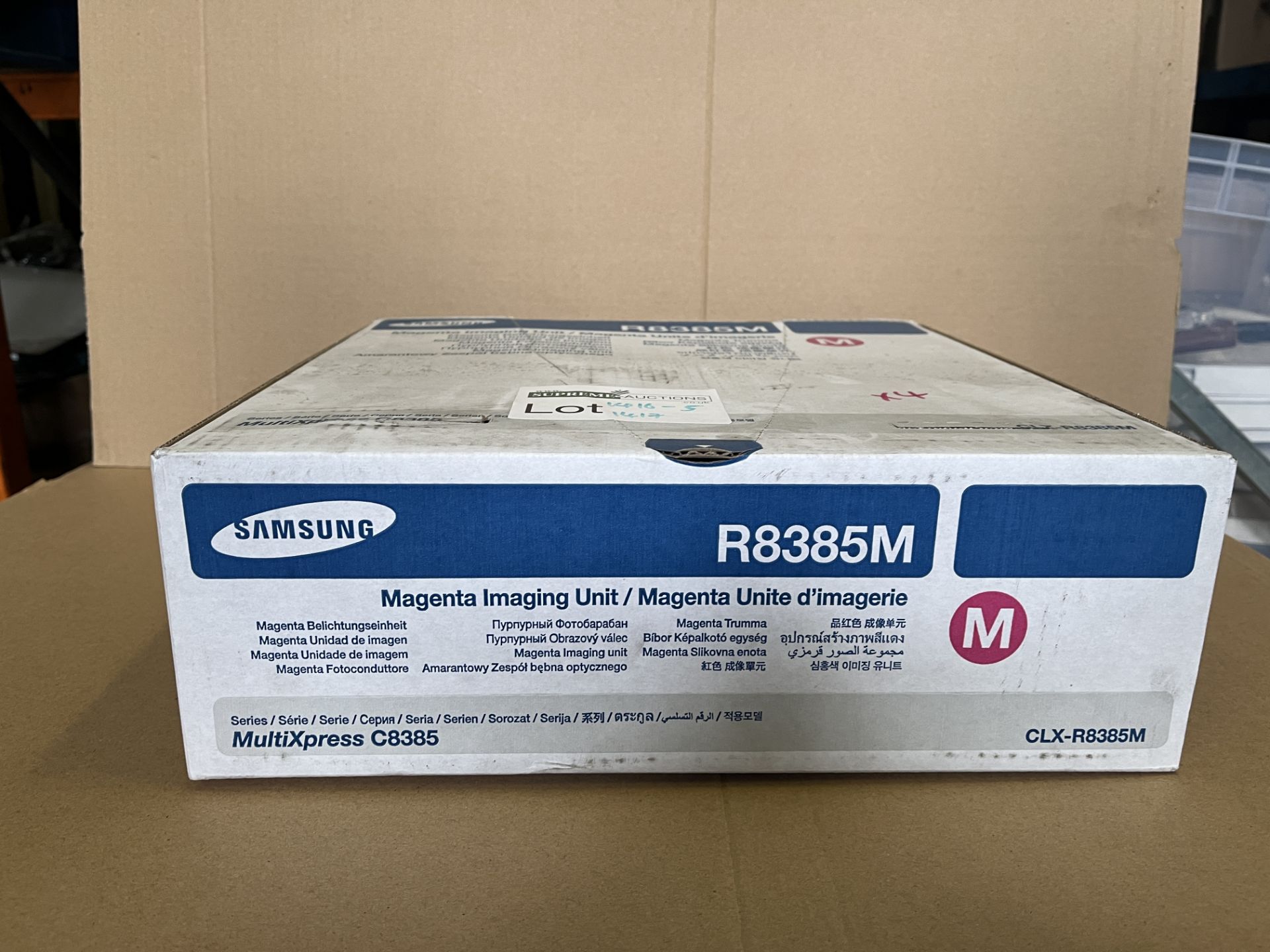 2 X BRAND NEW SAMSUNG MULTIPRESS C8385 IMAGING UNIT MAGENTA RRP £225 EACH S1-31