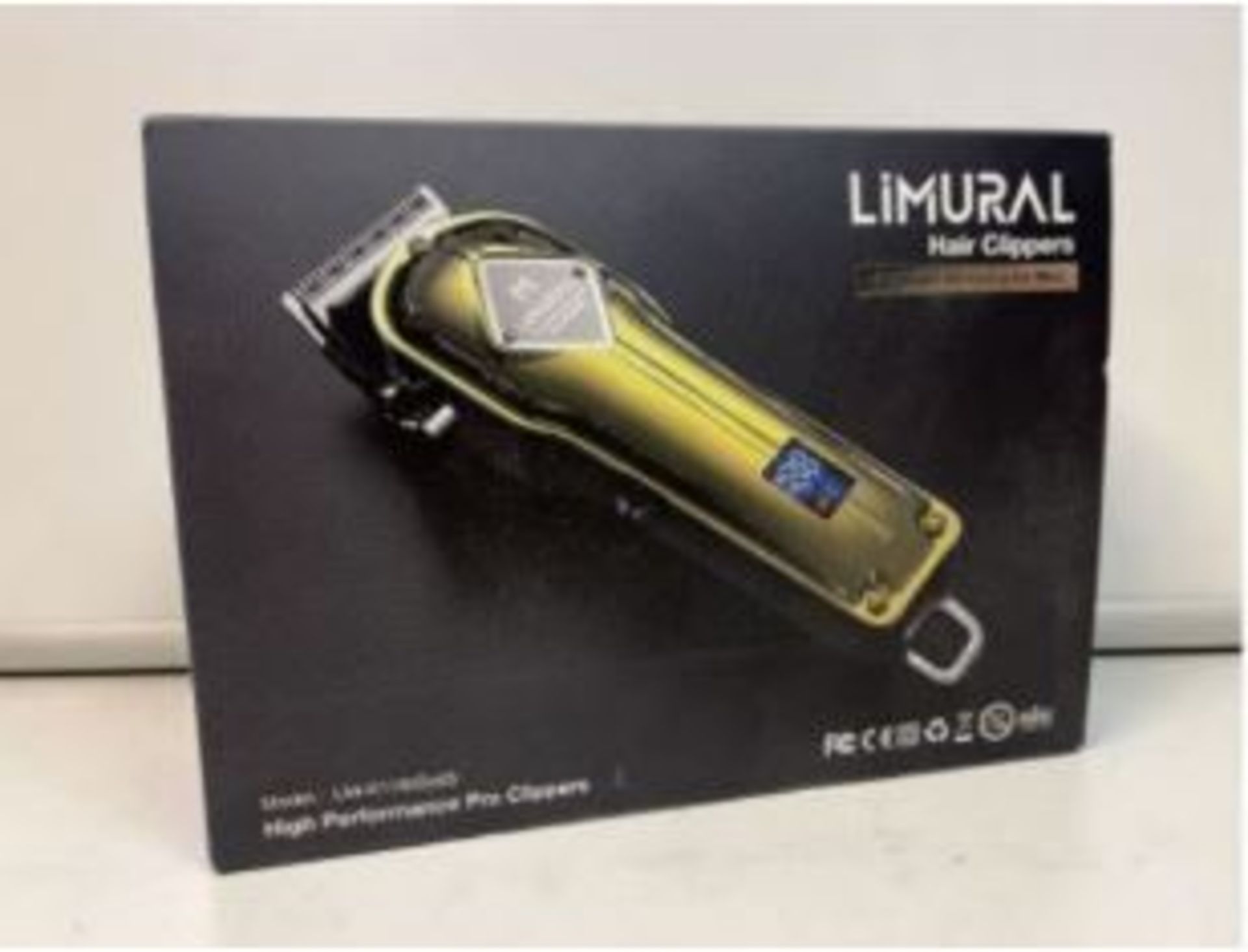 2 x BRAND NEW BOXED LIMURAL CORDLESS HAIR CLIPPER SETS. (OFC) HIGH PERFORMANCE PRO CLIPPER SET.