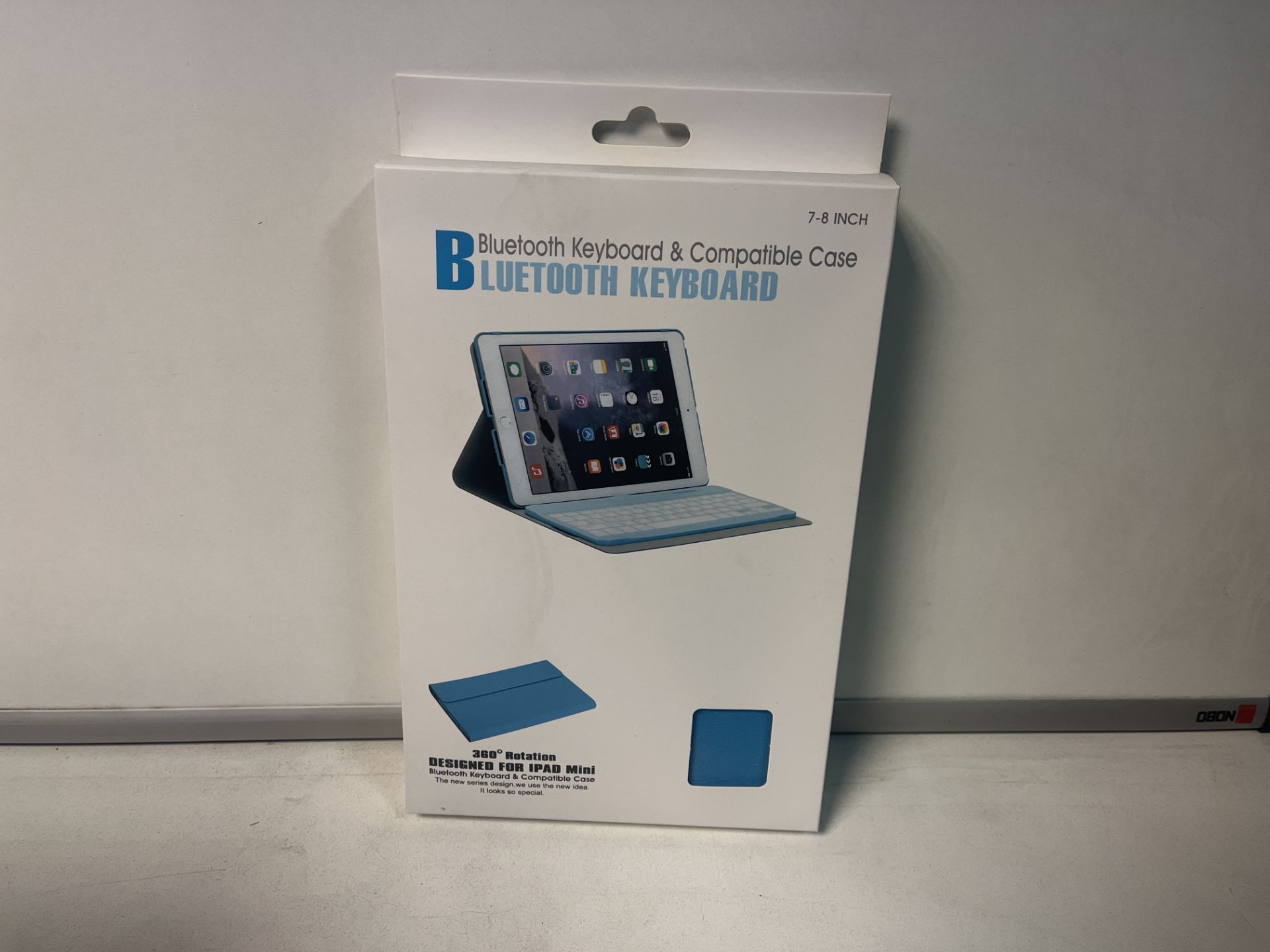 12 X BRAND NEW BLUETOOTH KEYBOARDS AND COMPATIBLE CASES DESIGNED FOR IPAD MINI R10