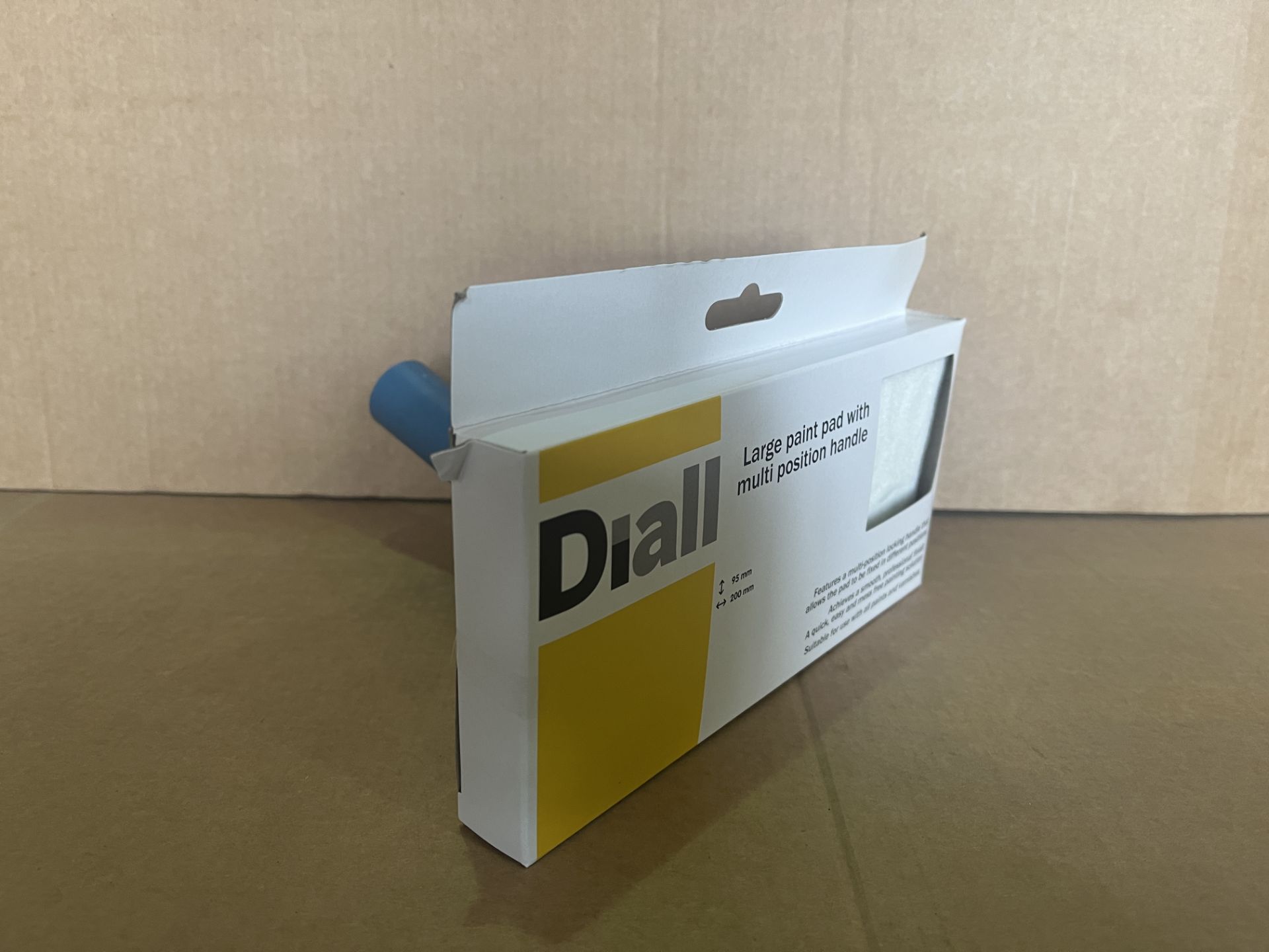 72 X BRAND NEW LARGE DIALL PAINT PADS WITH MULTI POSITION HANDLES R15