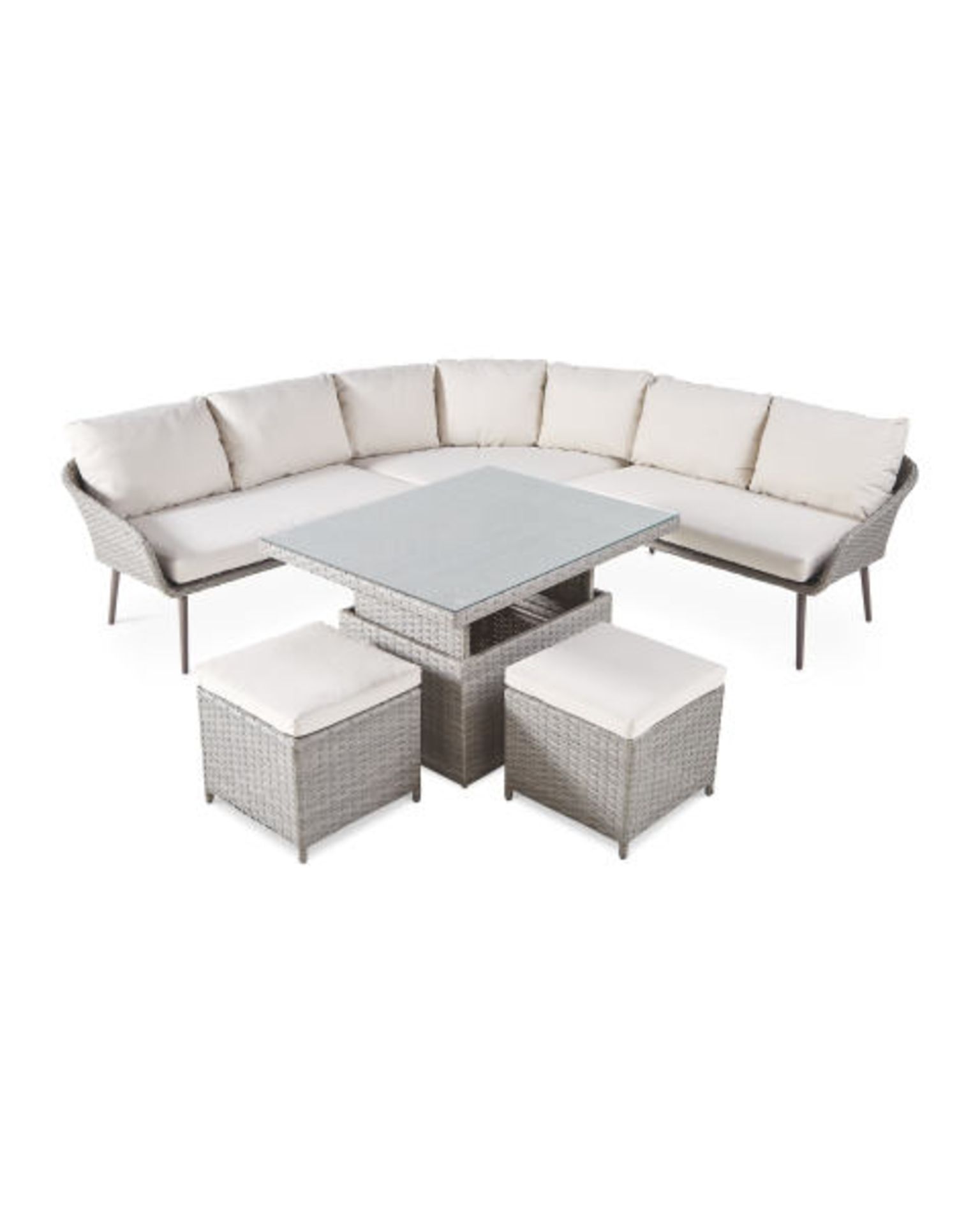 Multifunctional Lounge & Dining Corner Sofa Dining Set. Enjoy the warmer weather with this Luxury - Image 2 of 2