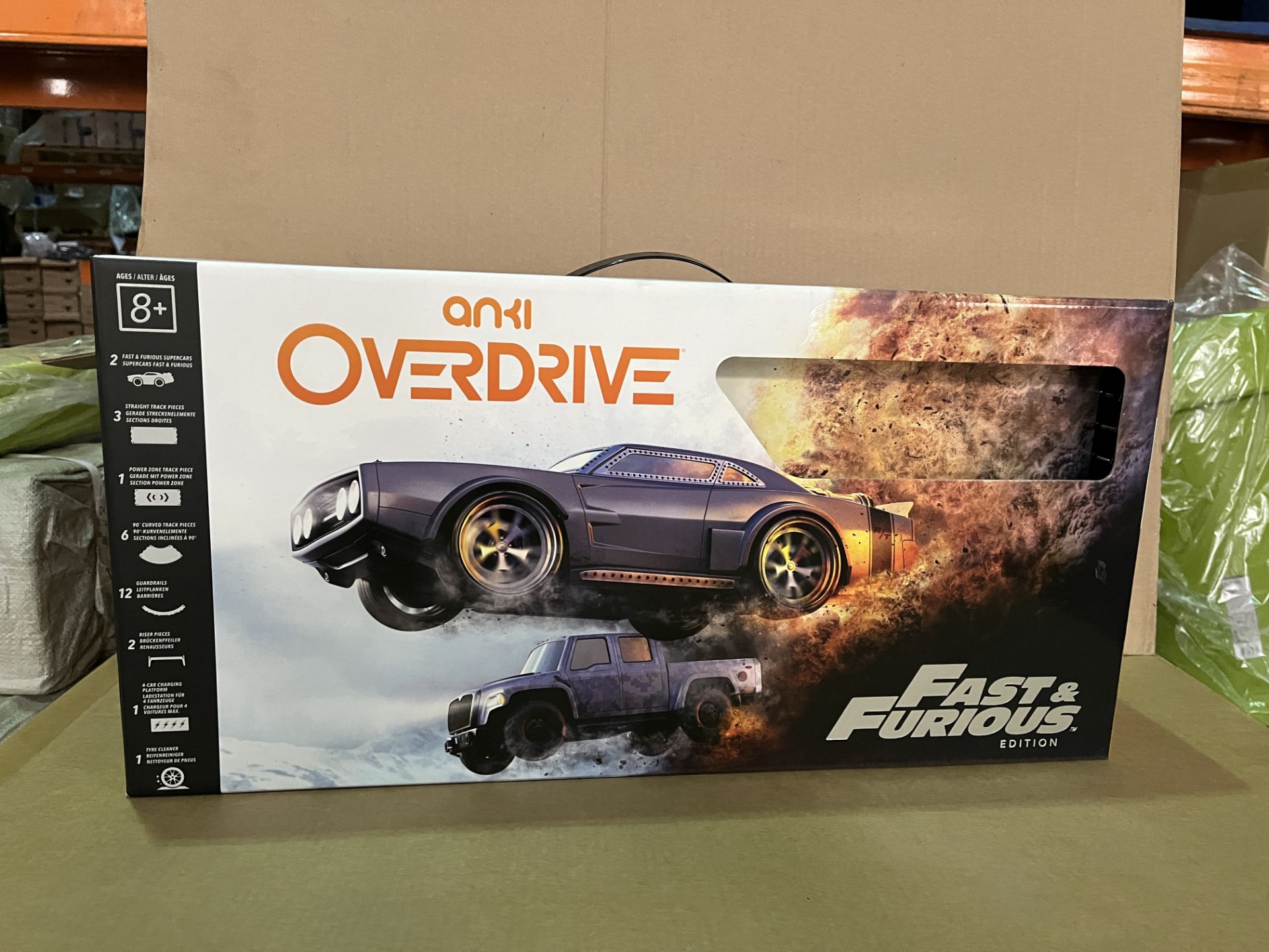 8 X BRAND NEW ANKI OVERDRIVE FAST AND FURIOUS EDITION (PLEASE NOTE CARS NOT INCLUDED) R15