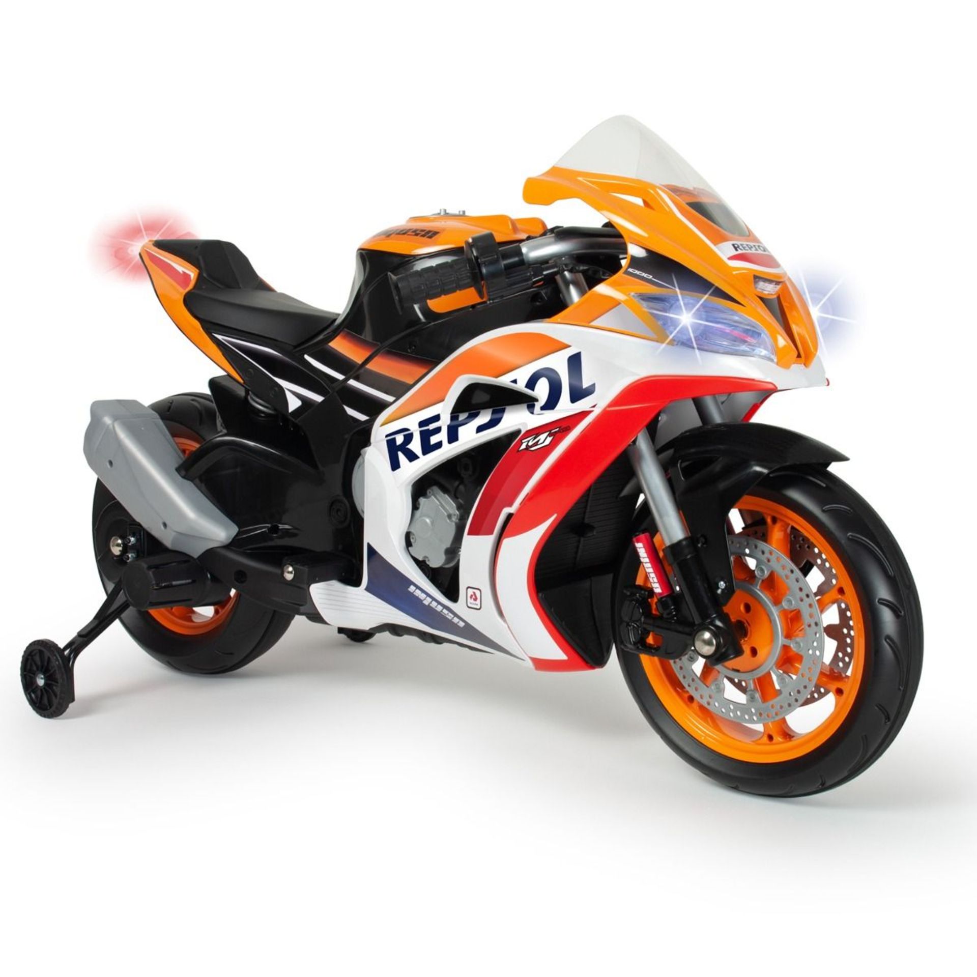 BRAND NEW INJUSA MOTORBIKE HONDA REPSOL 12V, Your little one will be ready to join the racing team