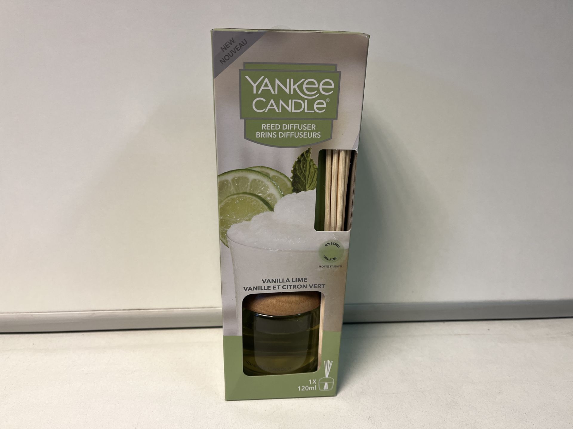 10 X BRAND NEW YANKEE CANDLE VANILLA LIME REED DIFUSERS R2