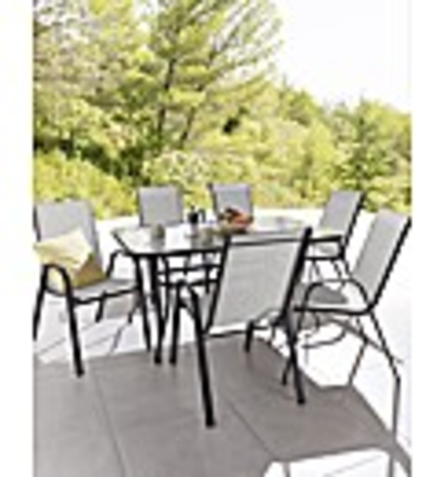 (REF117794) Malaga 6 Seater Dining Set RRP £898.50