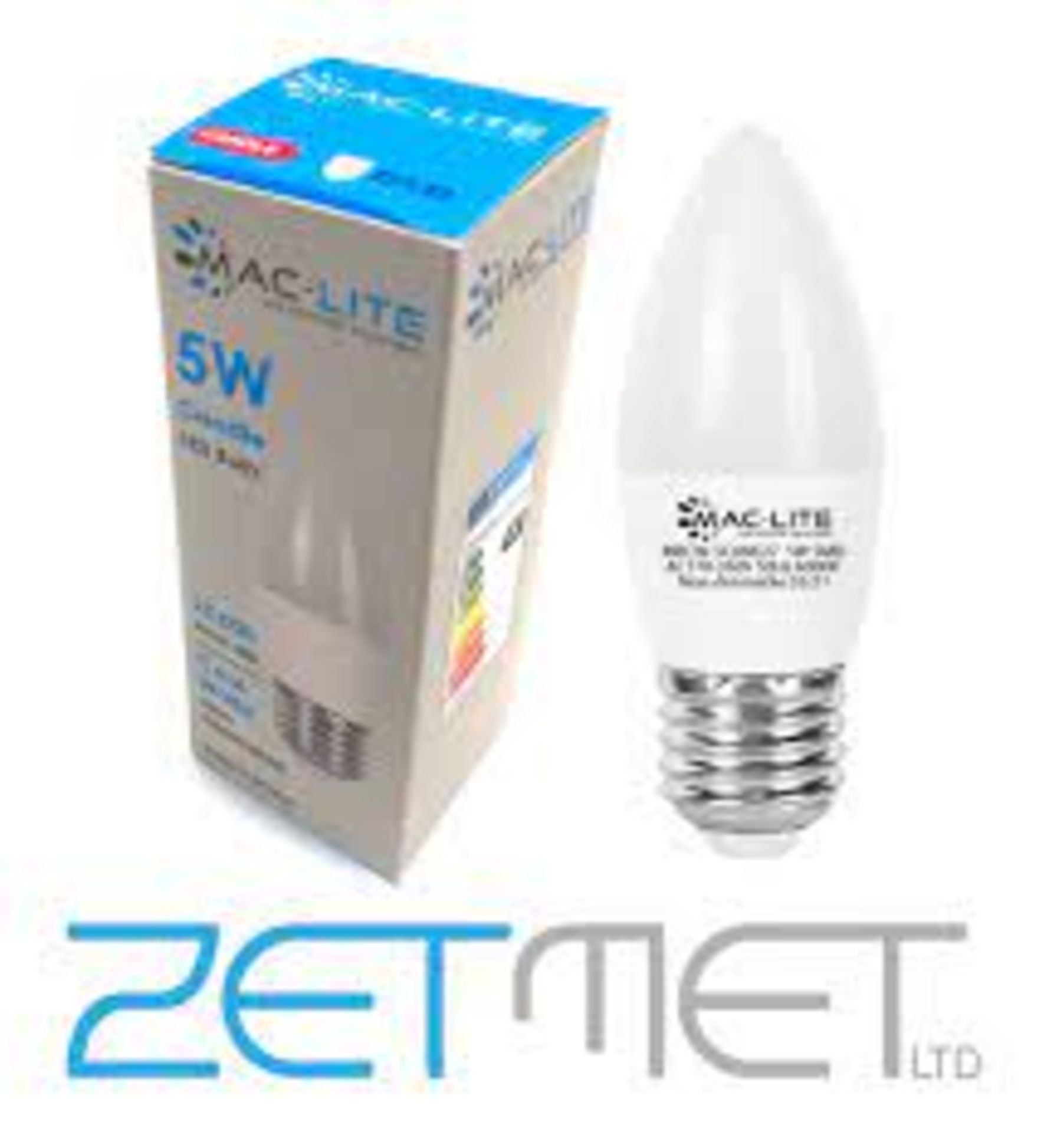 (ONE LOT SALE) 40,000 BRAND NEW MACLITE LED LIGHT BULBS IN VARIOUS FITTINGS - Image 3 of 3