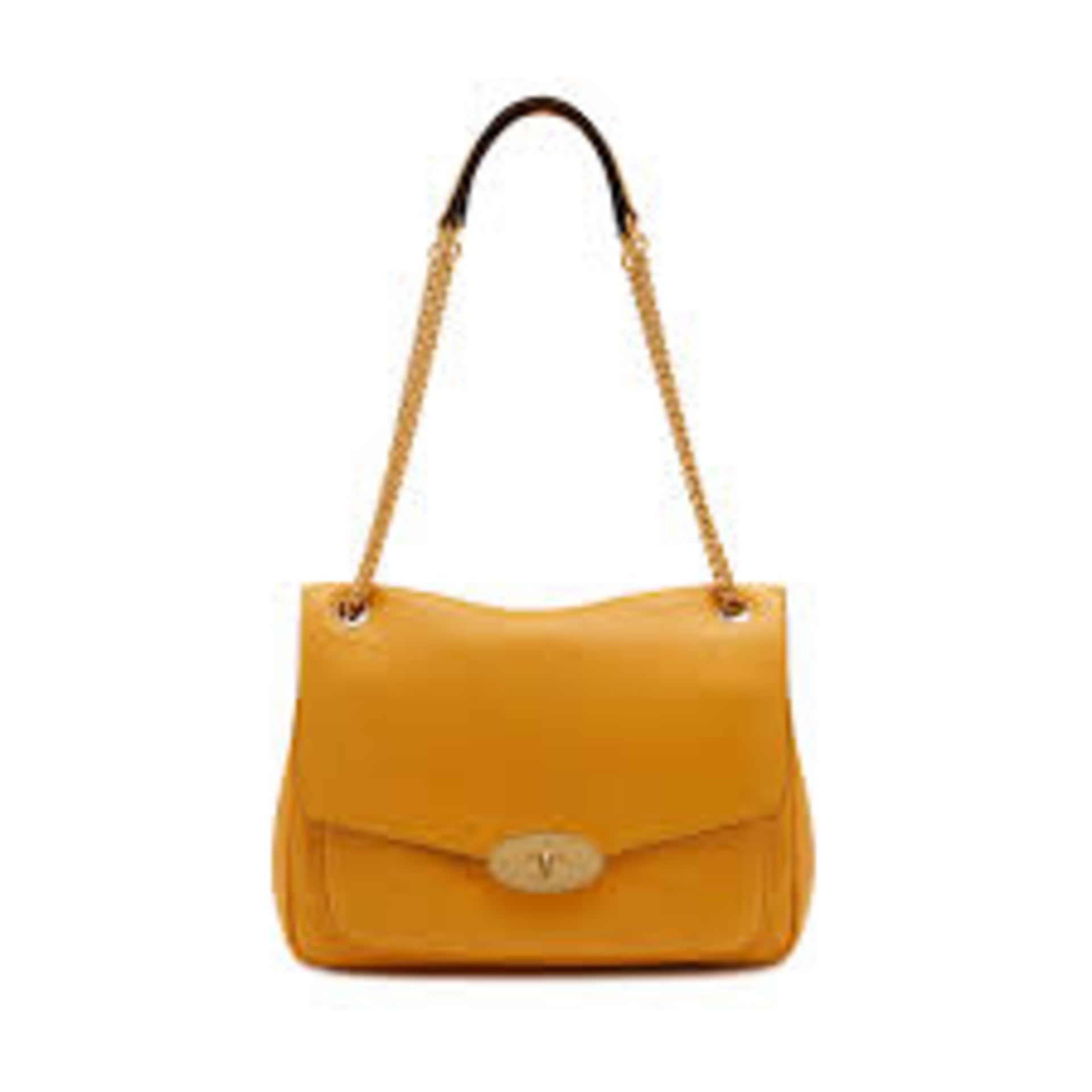 Mulberry Women's Darley Shoulder Bag In Deep Amber Heavy Grain. RRP £1,150. - Image 5 of 5