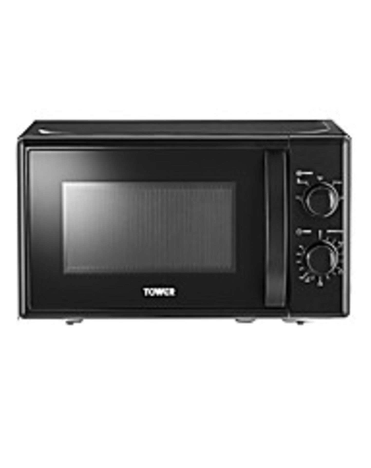 (REF117814) Tower 20Litre Manual Microwave - Black RRP £104.99