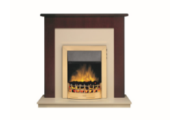 New - Robinson Willey Calgary Super Eco Petite Electric Fire Suite. RRP £579.99. Calgary Petite