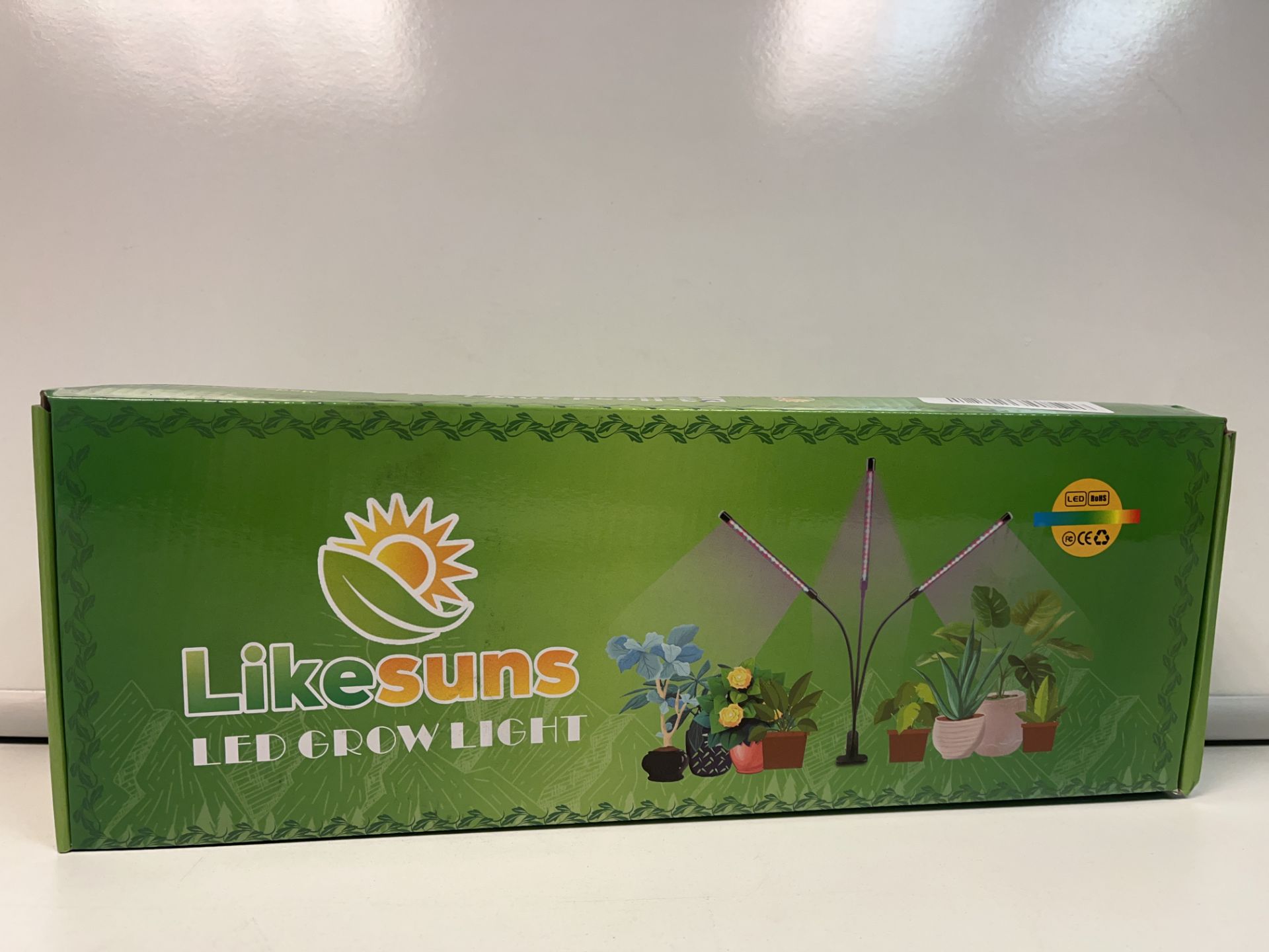 6 X BRAND NEW LIKESUNS 3-ARM LED GROWLIGHT RRP £50.00 ROW 18