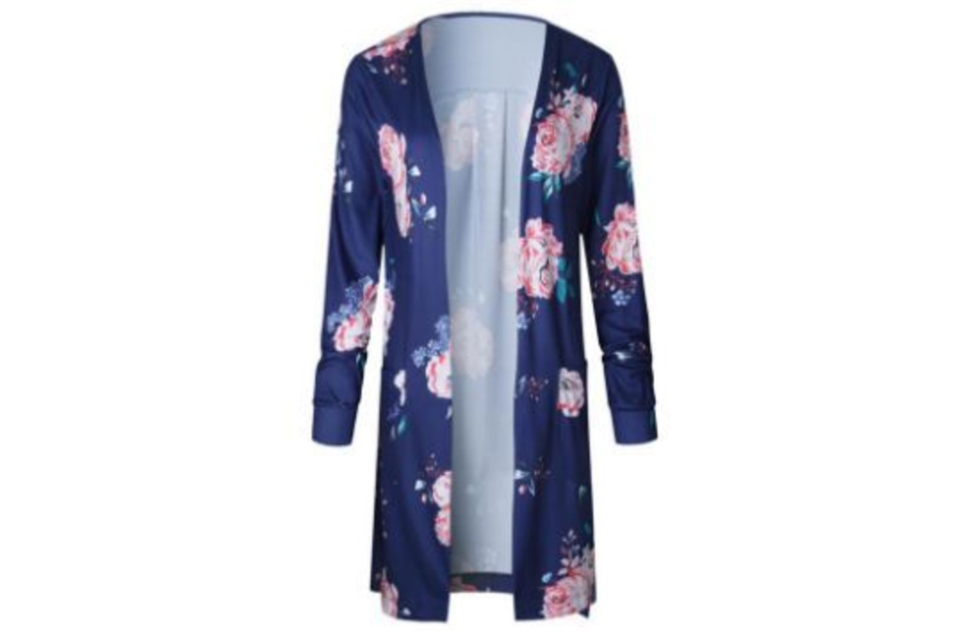 20 X BRAND NEW FLORAL BLACK CARDIGANS (SIZES MAY VARY) S1P