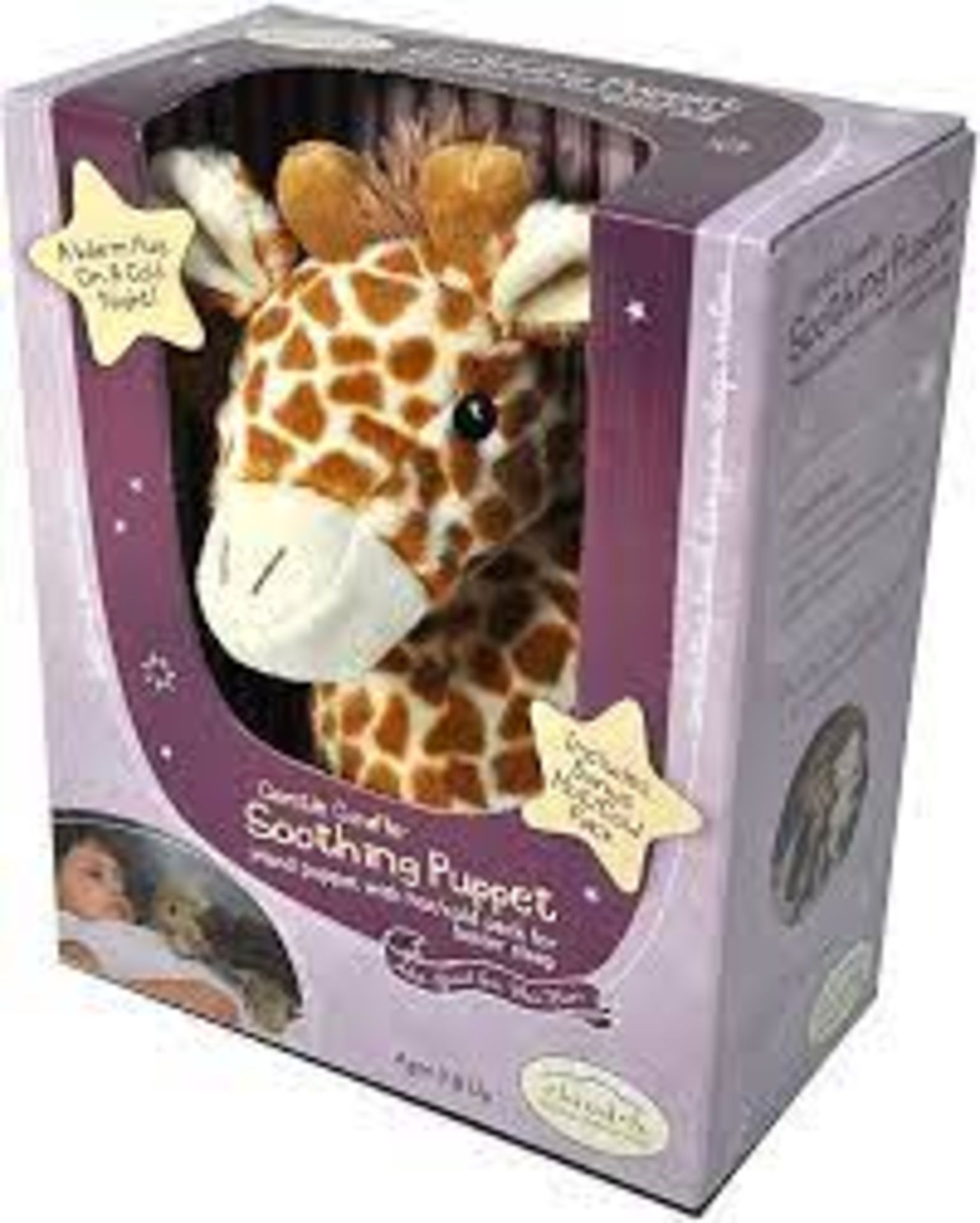 12 X BRAND NEW GENTLE GIRAFFE PUPPETS WITH HOT AND COLD PACK R15