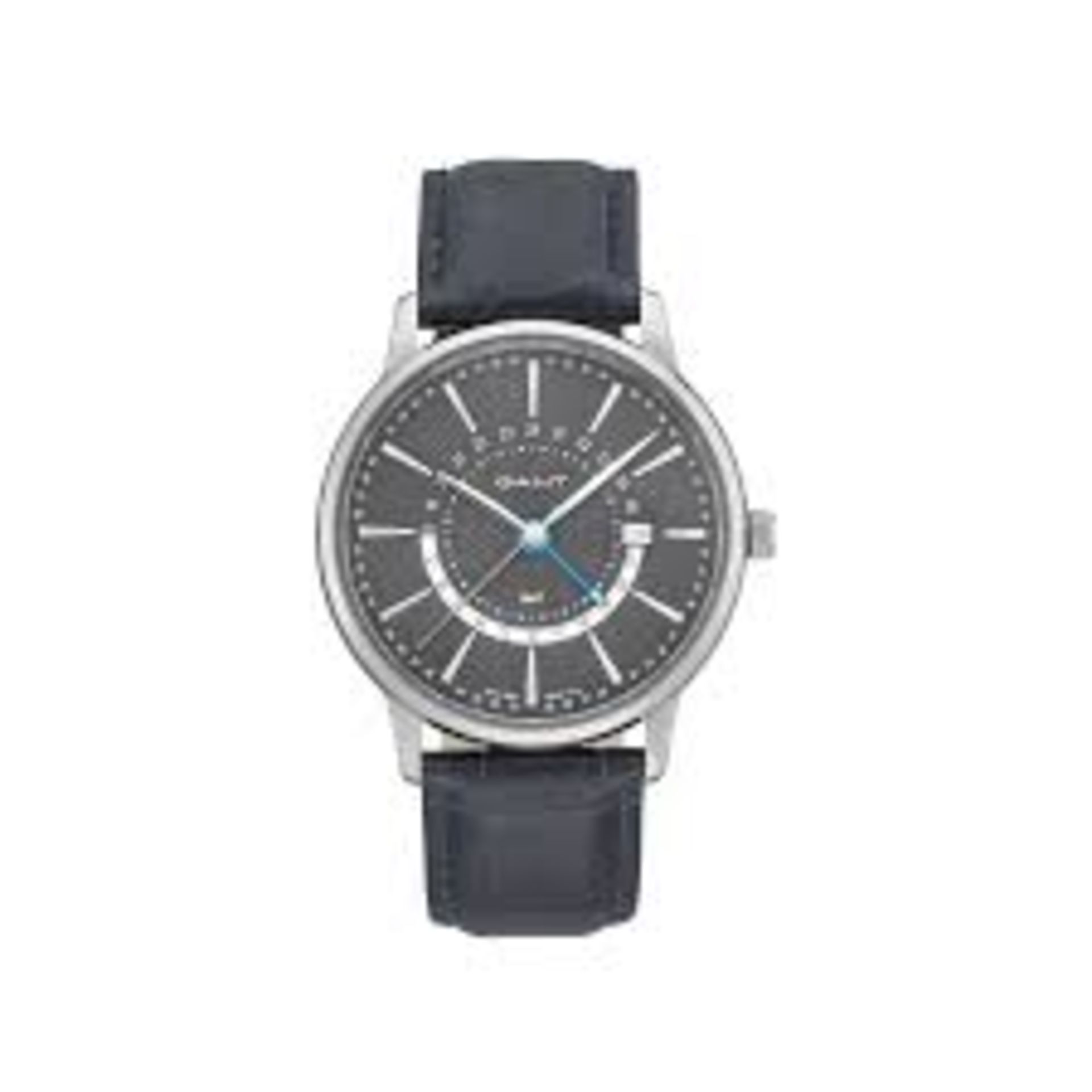 BRAND NEW GANT BLACK STRAP BLACK DIAL FASHION WATCH RRP £249