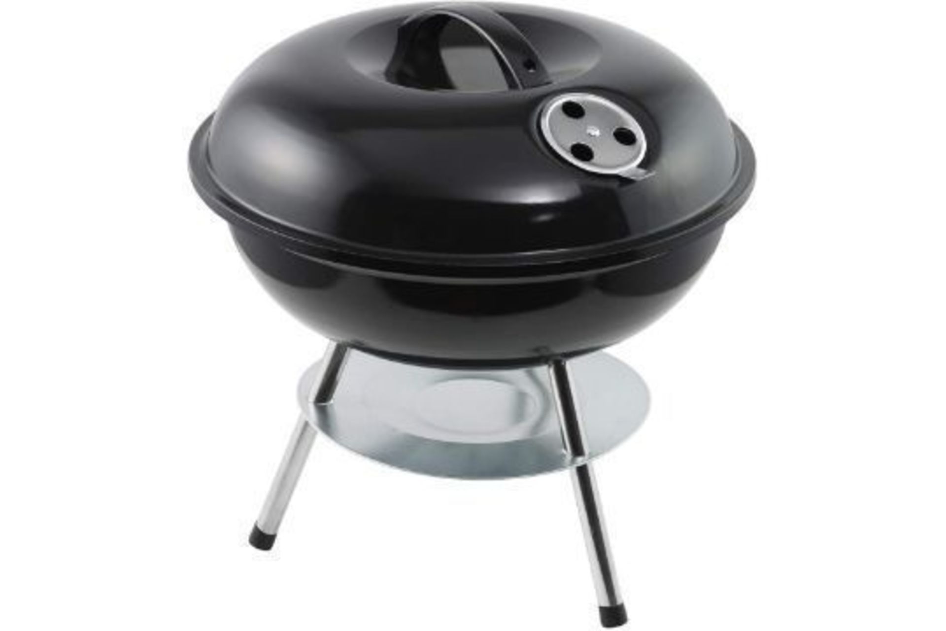 PALLET TO CONTAIN 10 X BRAND NEW AIRBIN PORTABLE CHARCOAL 18 INCH ROUND BBQ GRILL WITH WHEELS