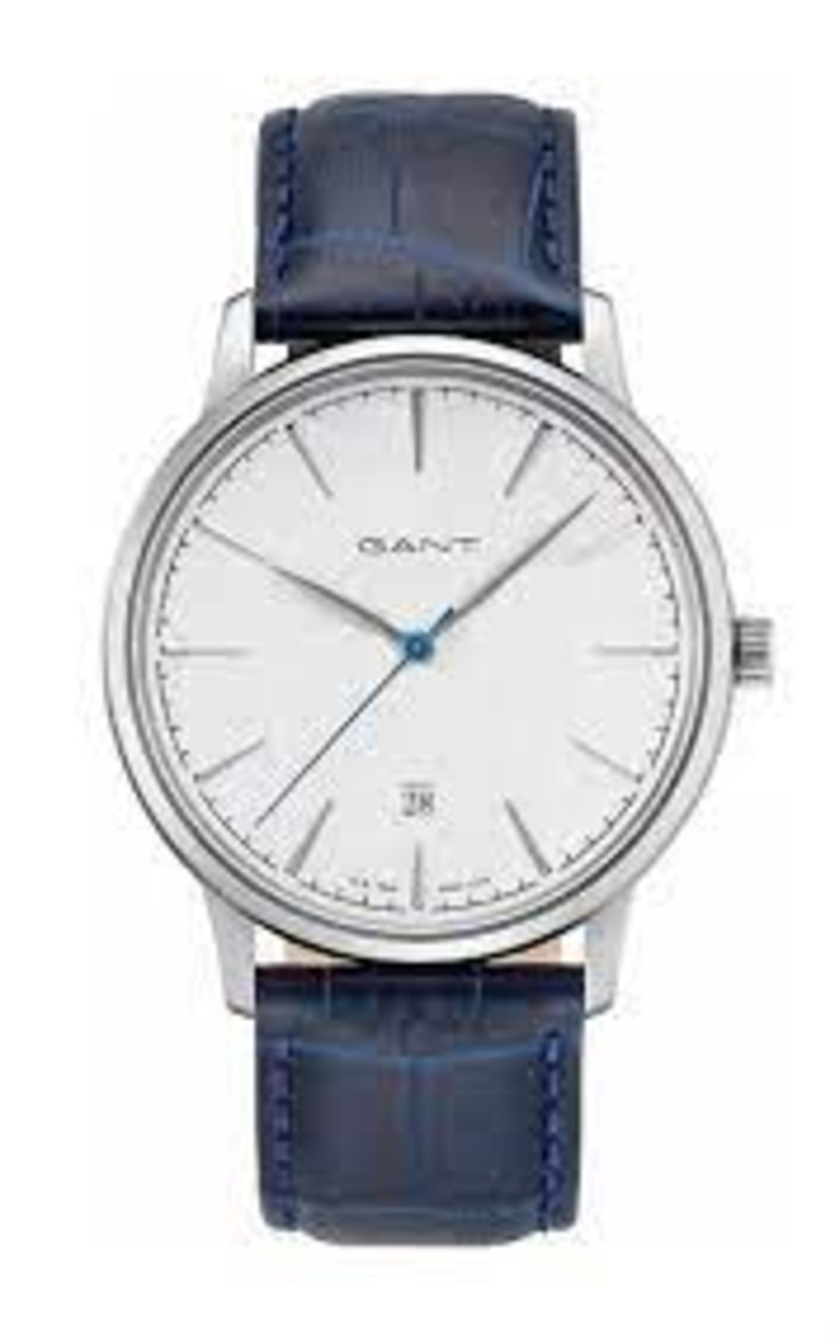 BRAND NEW GANT BLACK STRAP WHITE DIAL FASHION WATCH RRP £199