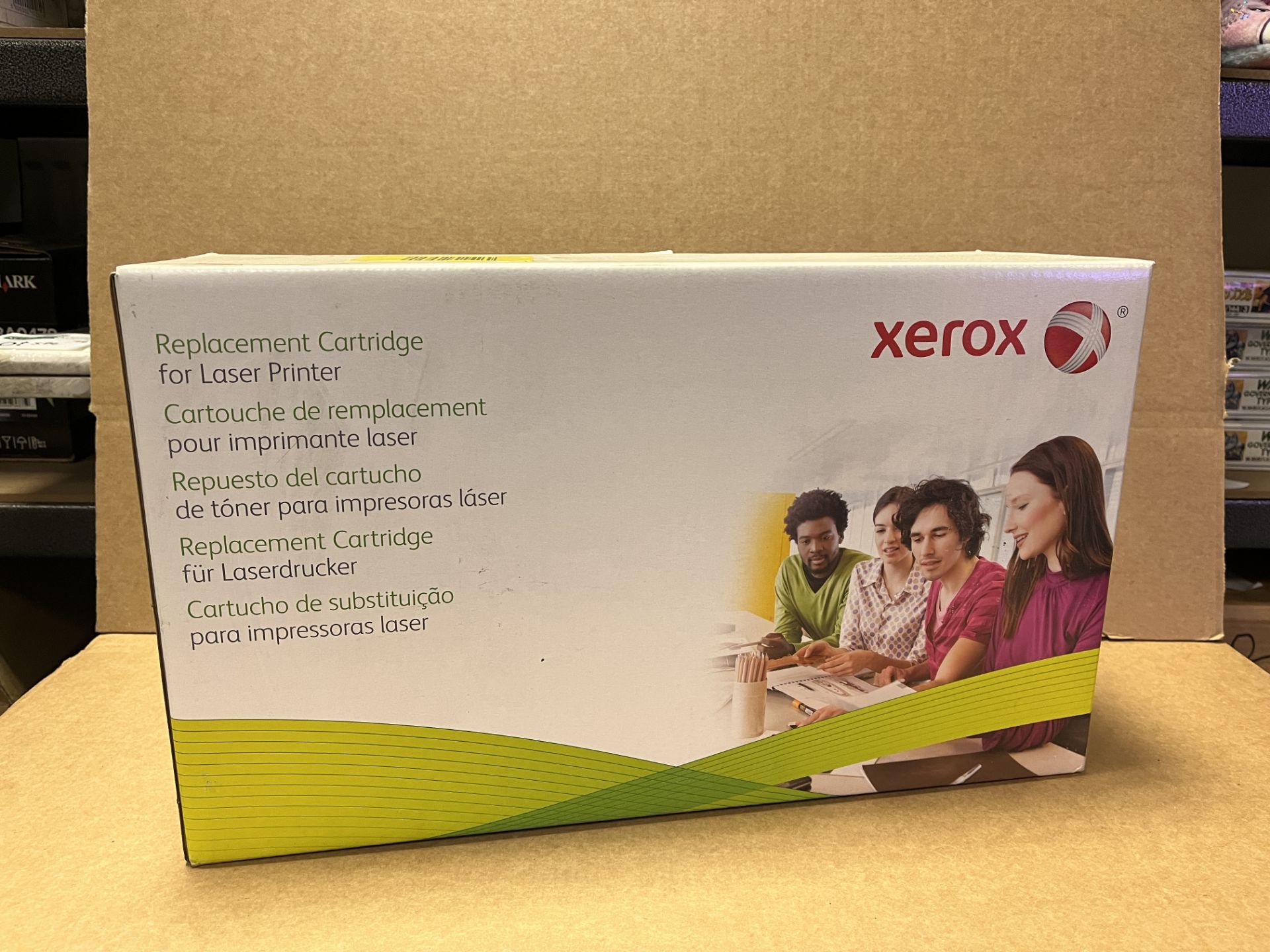 2 X BRAND NEW XEROX MAGENTA TONER CARTRIDGES EQUIVALENT TO HP CE343A RRP £221 EACH EBR