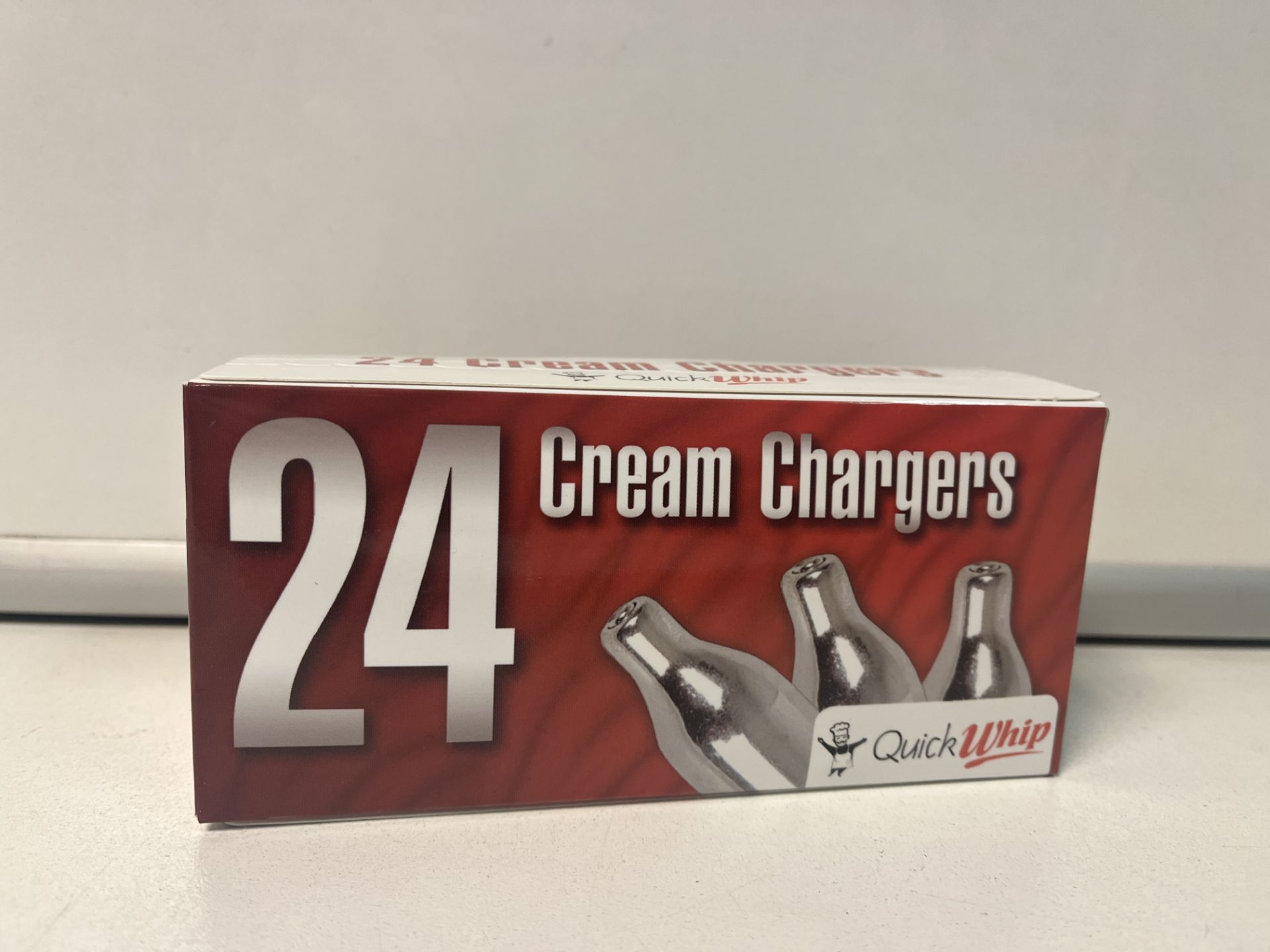 TRADE LOT 720 X NEW BOXED QUICKWHIP CREAM CHARGERS 8G. (30 BOXES) OFC