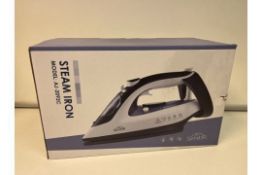 4 X BRAND NEW SIMBR STEAM IRONS (ROW17)