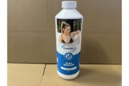 36 X NEW CLEVERSPA 1L FOAM REMOVER. ELIMINATES UNWANTED FOAMING IN YOUR SPA WATER (ROW5)