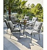 (REF117874) Siena Cushioned 6 Seater Dining Set RRP £1168.5