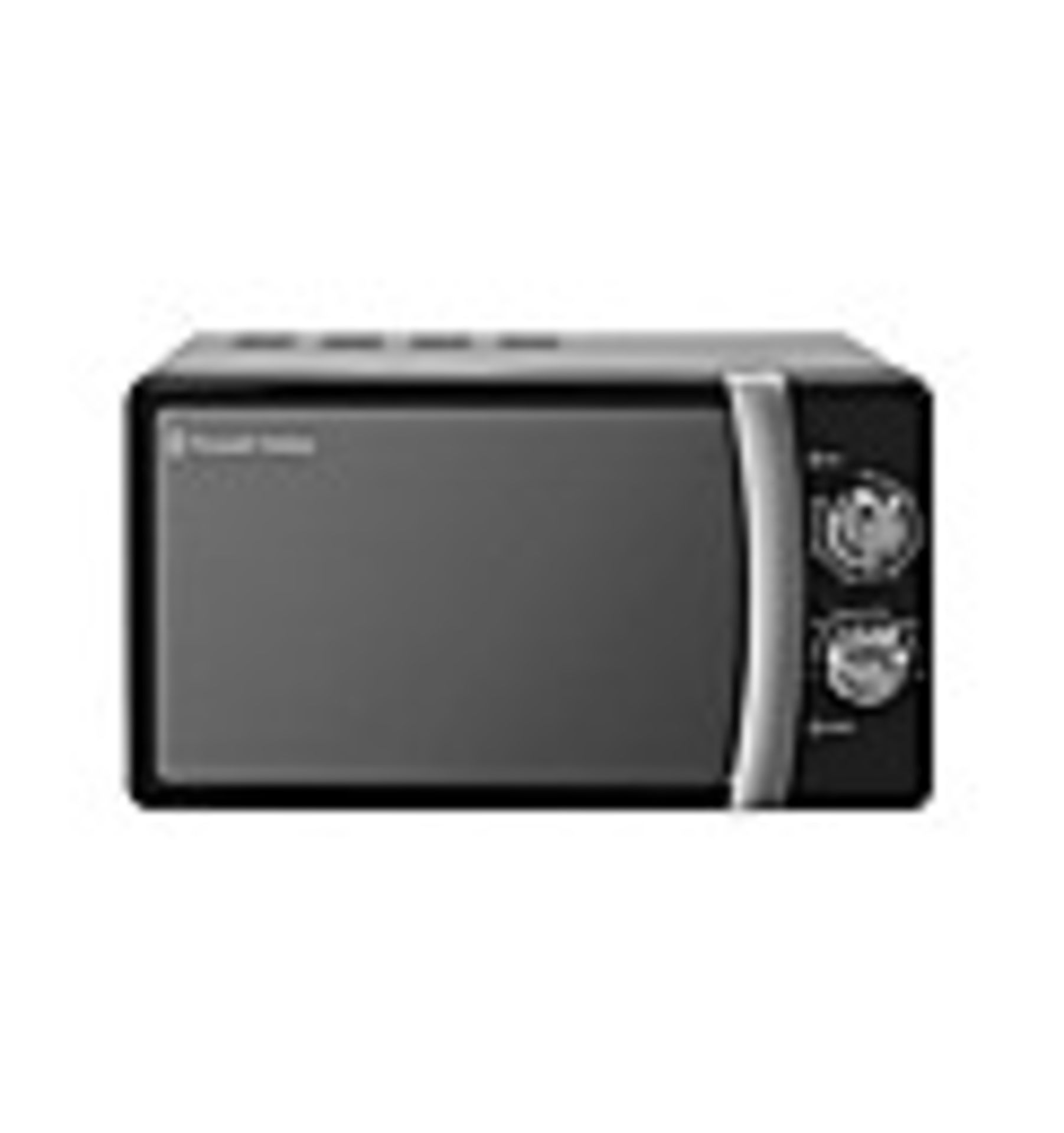 (REF117836) Russell Hobbs RHMM701B 17Litre Colours Manual Black Microwave RRP £119.99