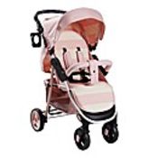 (REF117824) My Babiie Billie Faiers Pink Stripes Pushchair RRP £194.99