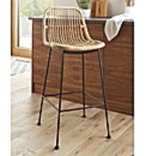 (REF117811) Aurora Rattan Barstool RRP £208.5