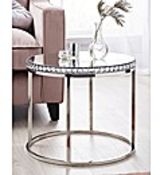 (REF117849) Marbella Mirrored Side Table RRP £388.5