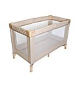 (REF117824) My Babiie Blush Quilted Travel Cot RRP £89.99