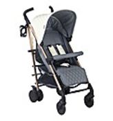 (REF117824) My Babiie Billie Faiers Quilted Champagne Lightweight Stroller RRP £254.99