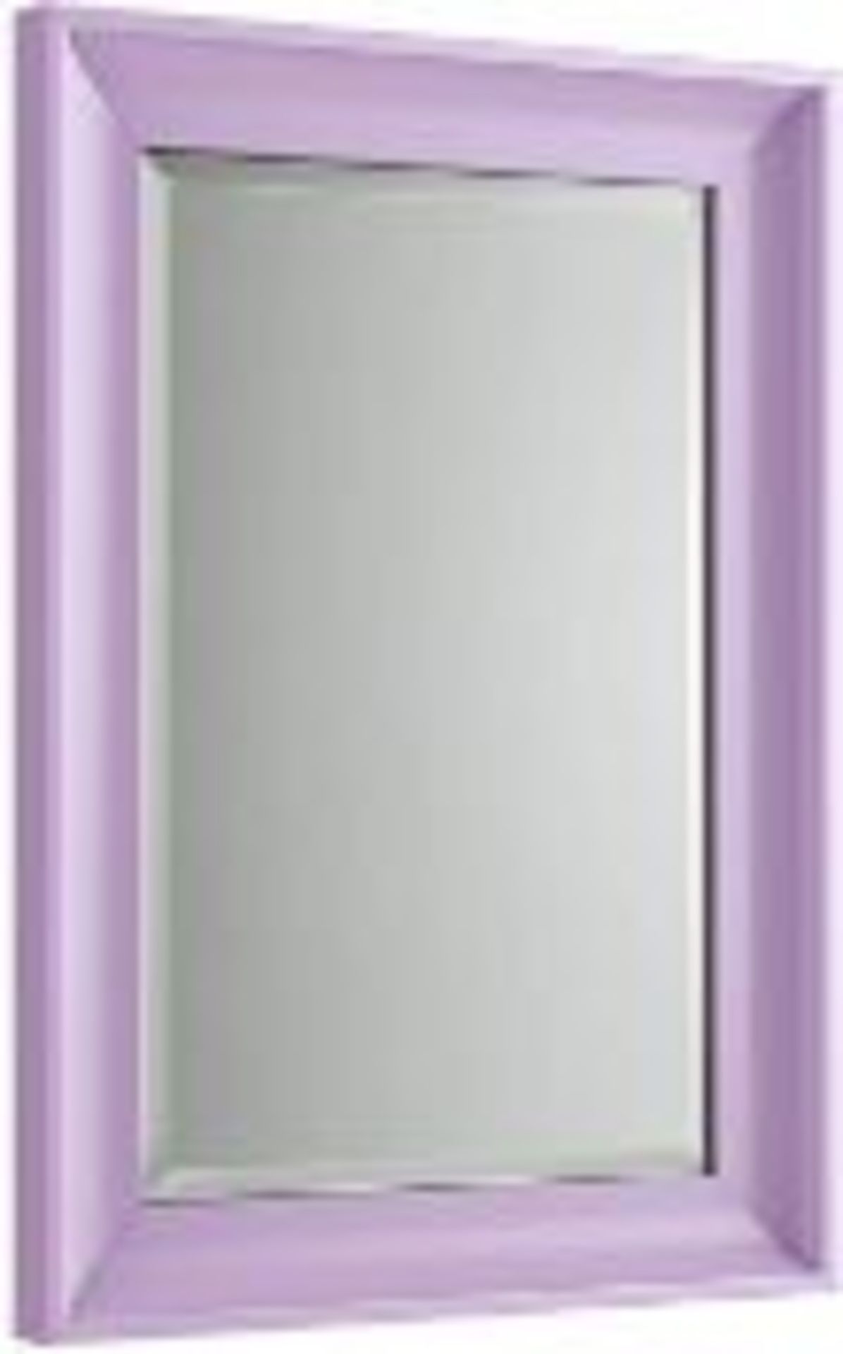New 700x500mm Melbourne Purple Framed Mirror. RRP £209.99.Ml8019 Adds A Funky, Stylish Look To...
