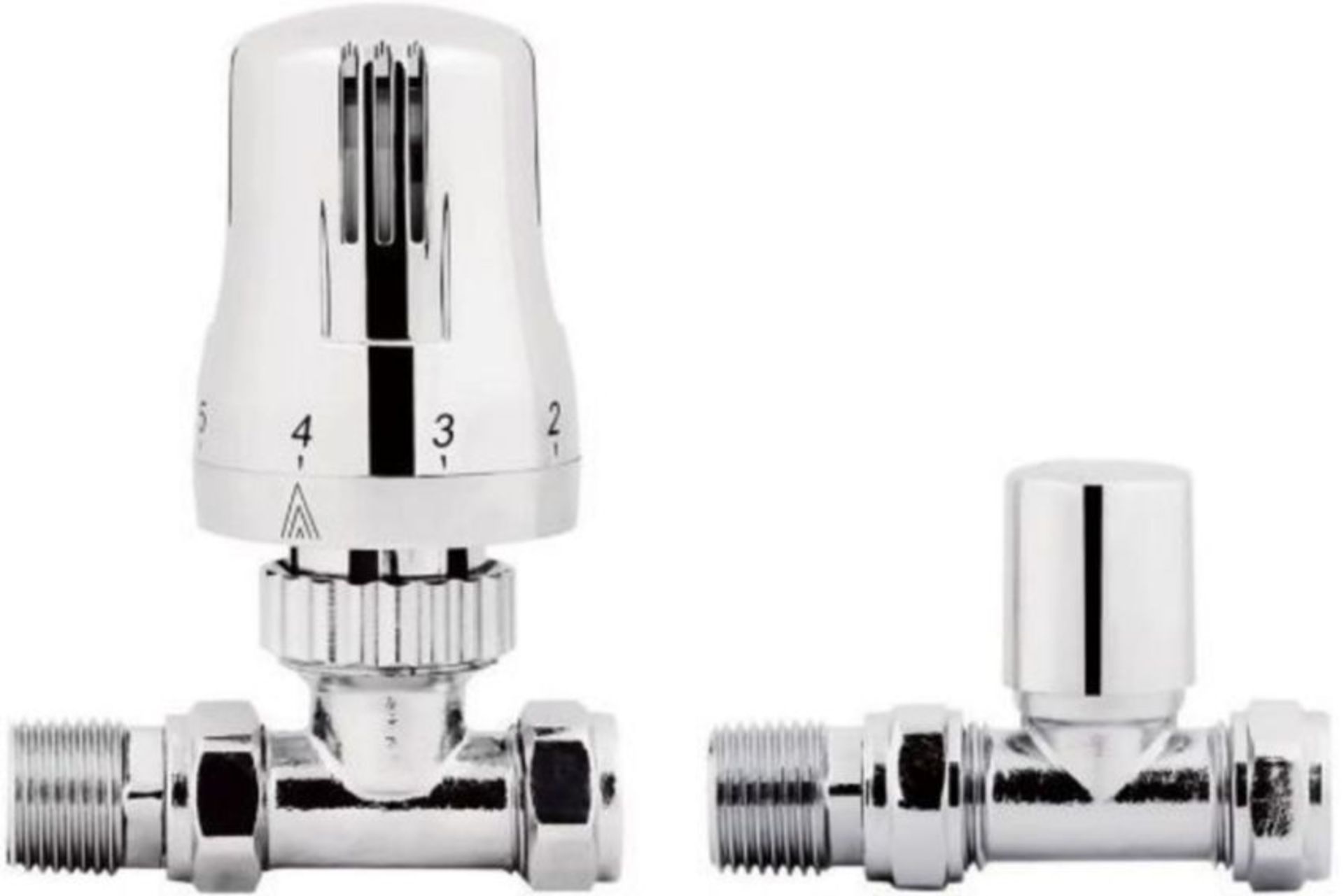 Traditional Angled Heated Towel Rail Radiator Valves Cross Head Pair 15mm Manual. Ra04A. For Th...