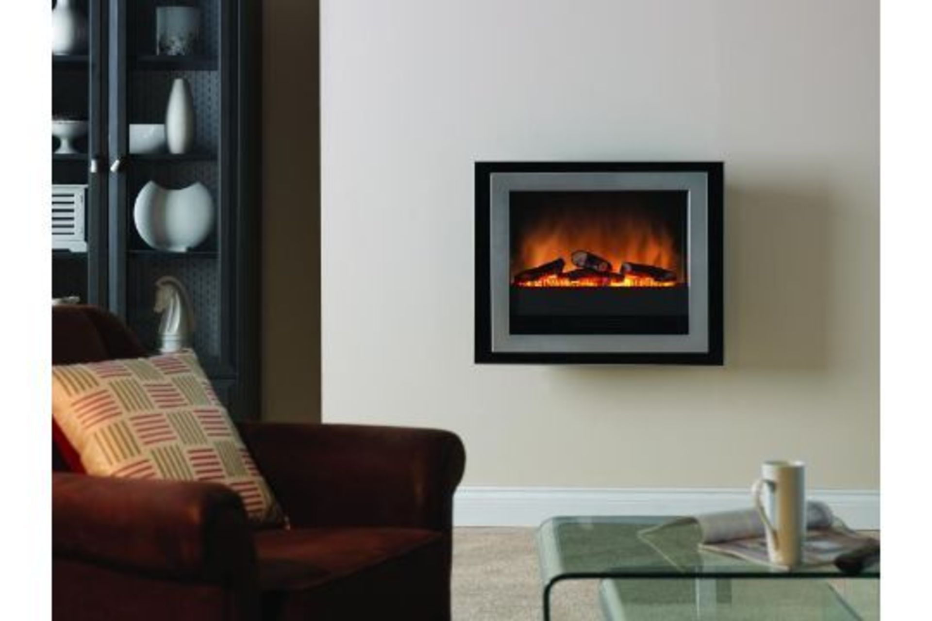 PALLET TO CONTAIN 3 x New Boxed - Valor Aspire Electric Fire. RRP £499.99 Each. Contemporary