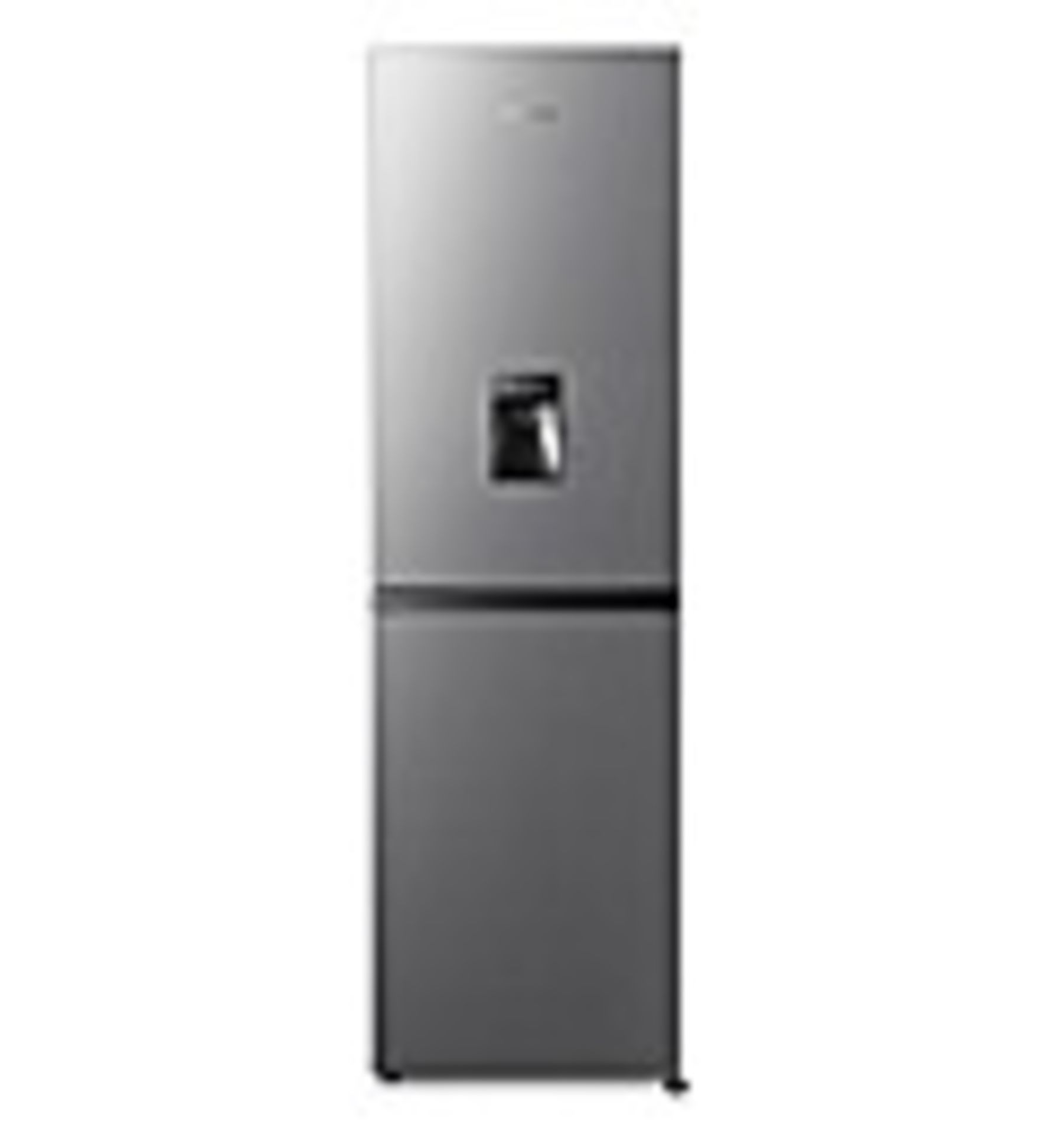 (REF117913) Fridgemaster MC55240MDFS Fridge Freezer with Water Dispenser - Silver RRP 319