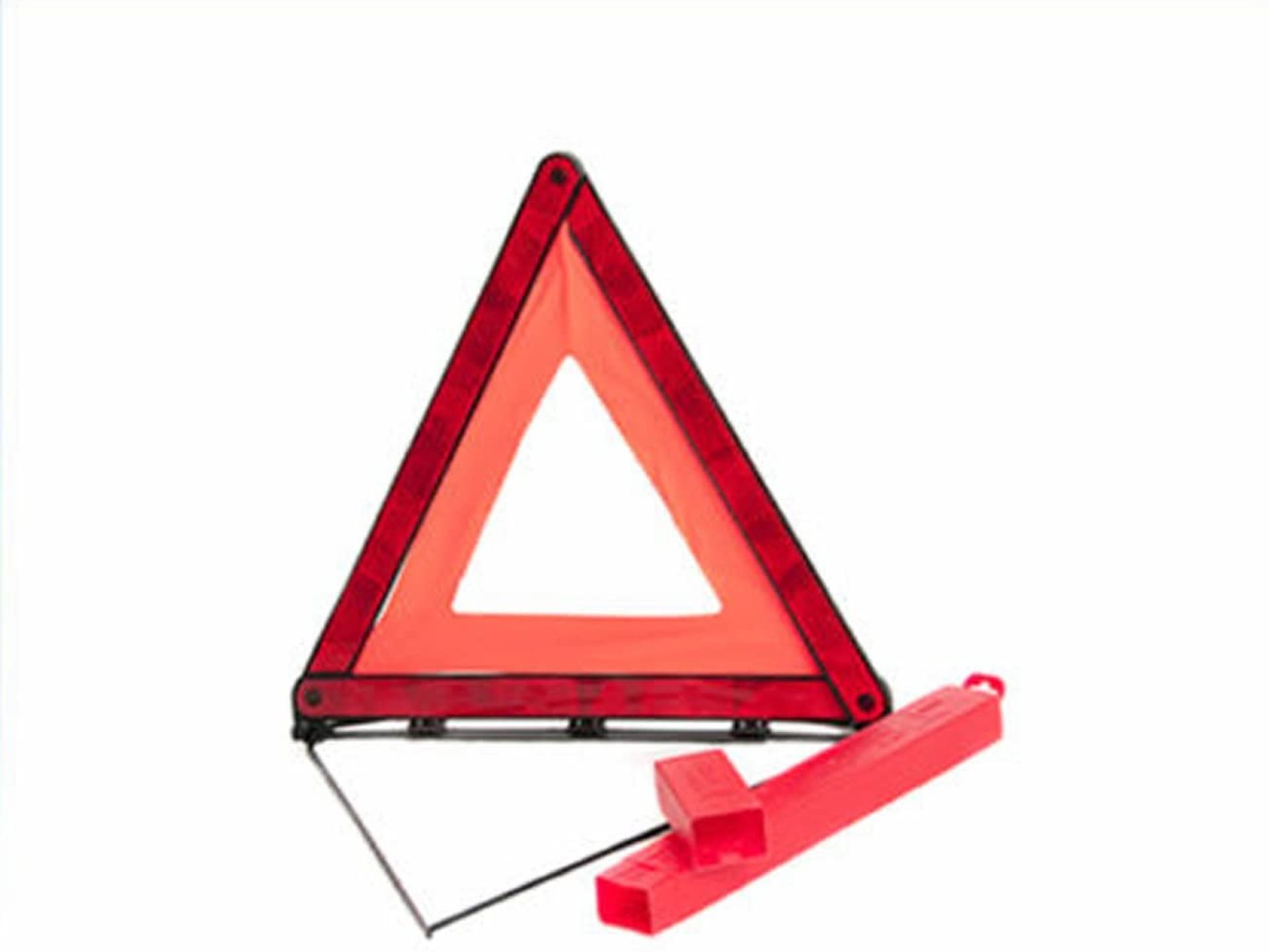 60 X NEW BOXED AUTO-CARE WARNING TRIANGLES. RRP £15 EACH (ROW4)