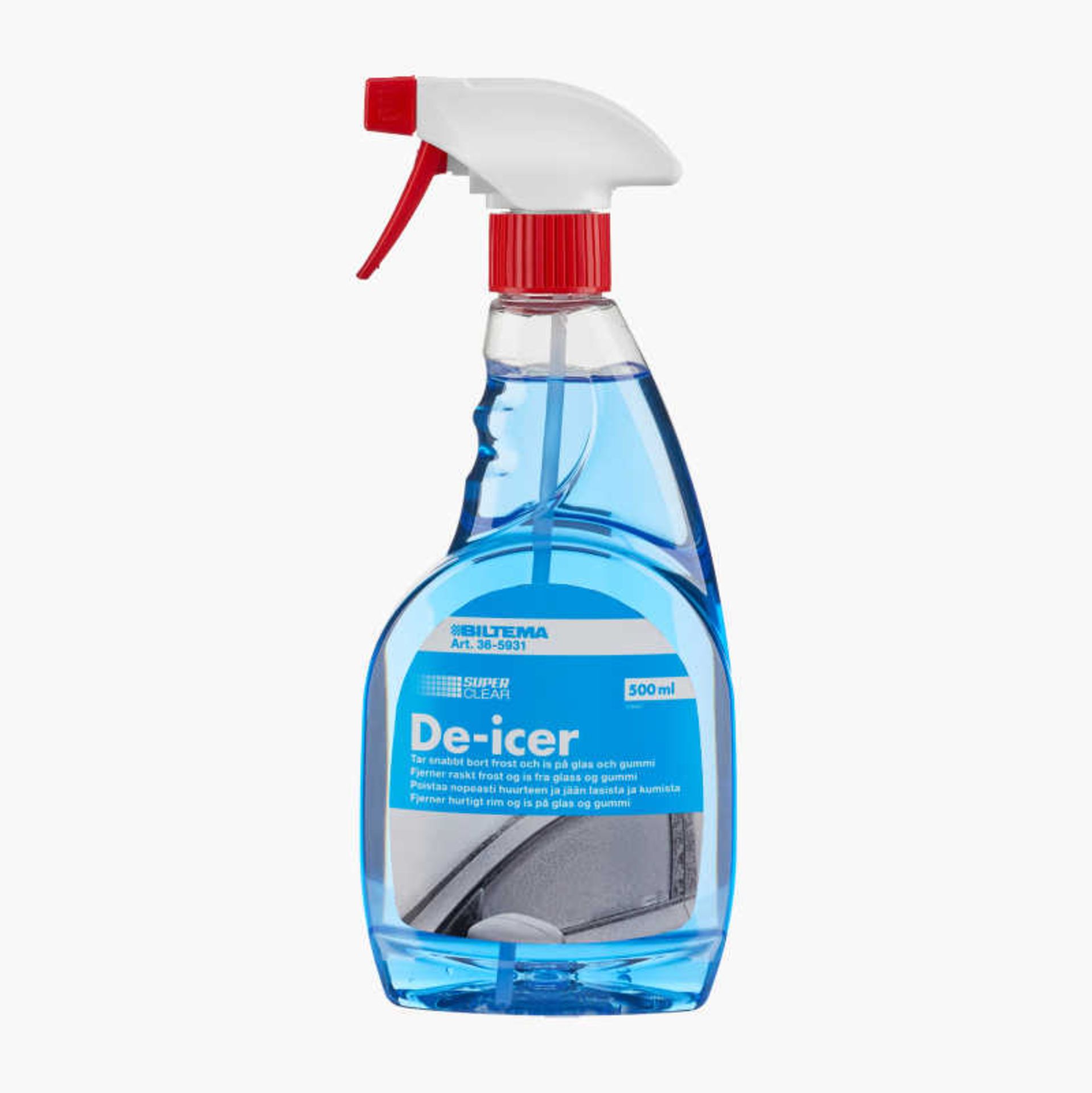 72 x NEW 500ML SPRAY BOTTLES OF BILTEMA DE-ICER