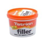 48 X NEW TETRION 600G GREY ALL PURPOSE FILLER. TOUGH, SMOOTH & PERMANENT. FOR USE INSIDE & OUT. (ROW