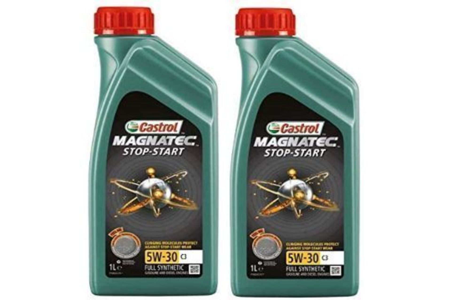 12 X BRAND NEW CASTROL MAGNATEC STOP START 5W-30 - 2 LITRE - (ROW5TOP)