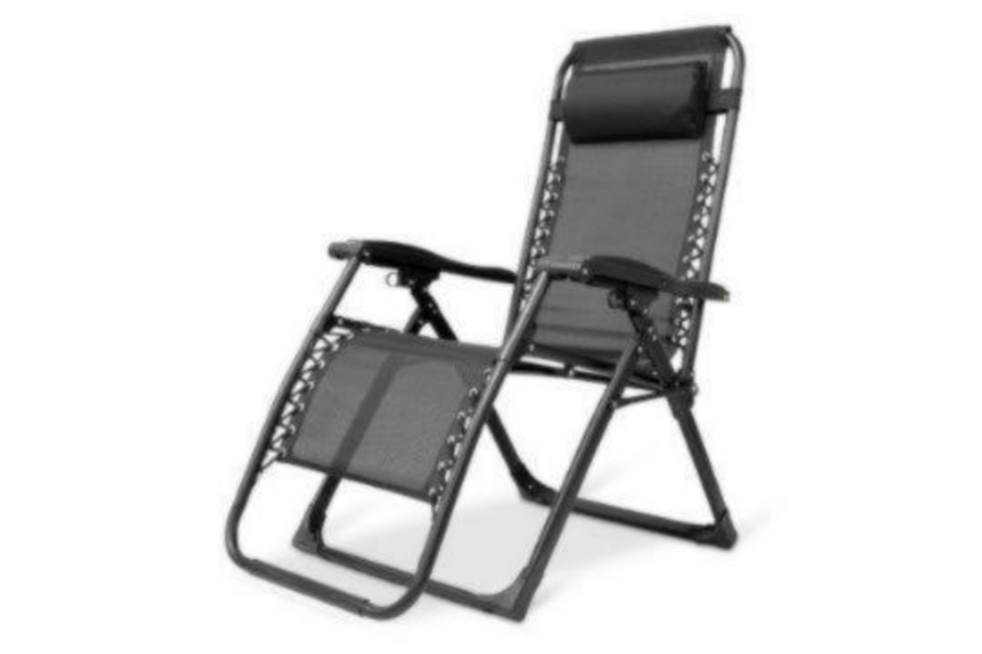 1 X NEW BOXED LUXE HOME & GARDEN ZERO GRAVITY LOUNGER CHAIR. R2