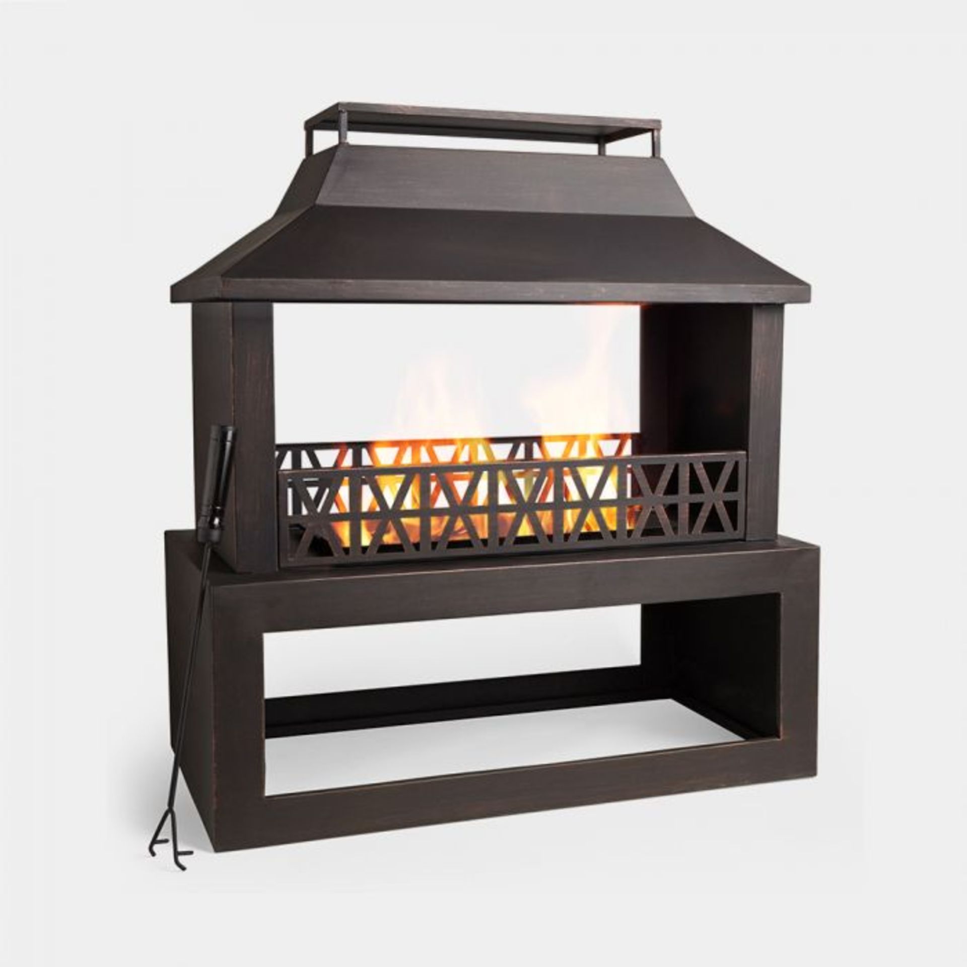 Outdoor Fireplace. Create a stunning centrepiece for your outdoor space that all your garden