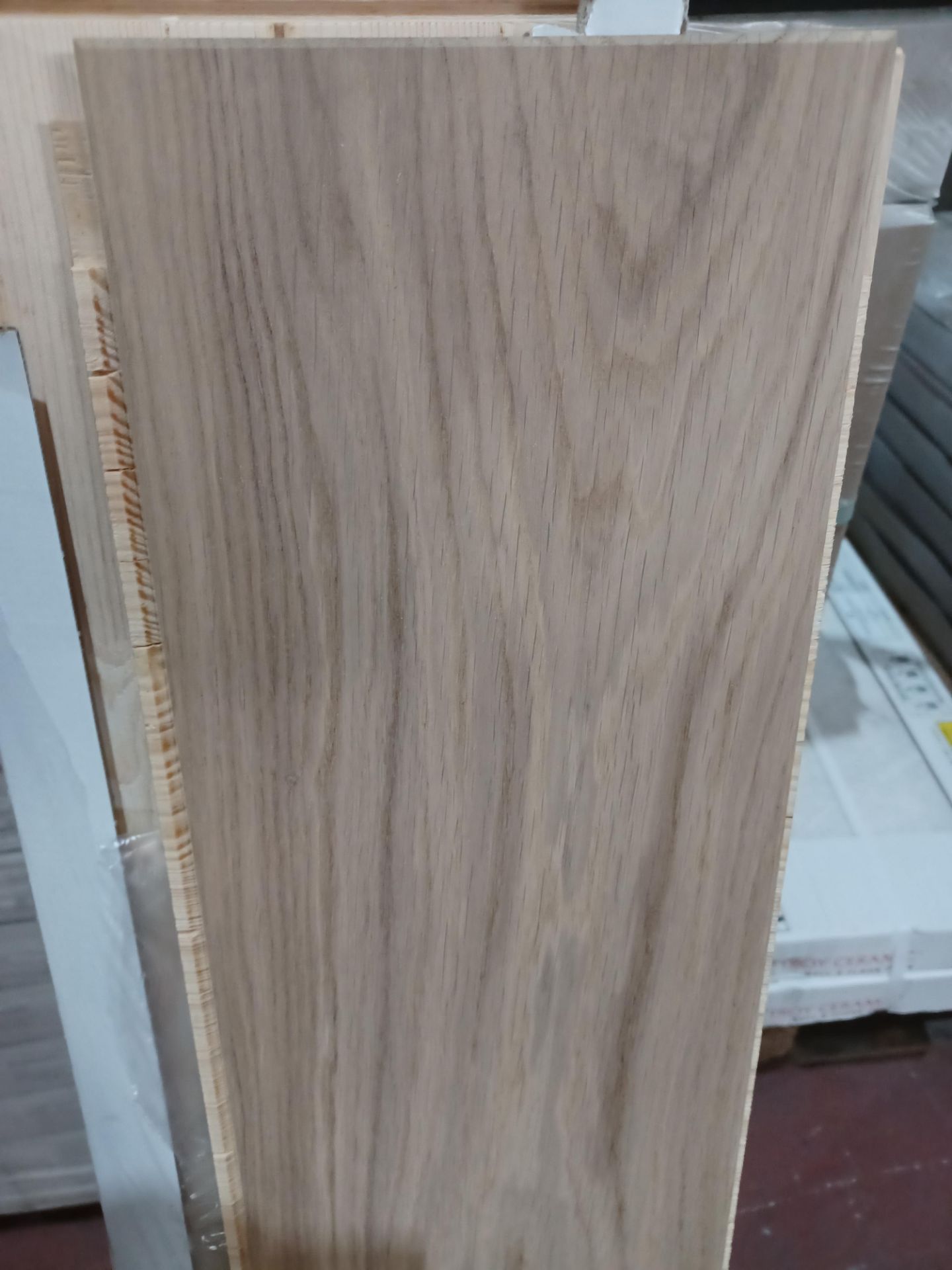 4 x PACKS OF Halland White Oak Real wood top layer flooring. Each pack contains 1.37m2, giving - Image 2 of 2