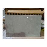 12 x PACKS OF IDEAL MARBLE GLAZED CERAMIC WALL TILES. SIZE: 400mm(L) x 250mm (H). 7.5mm THICK.